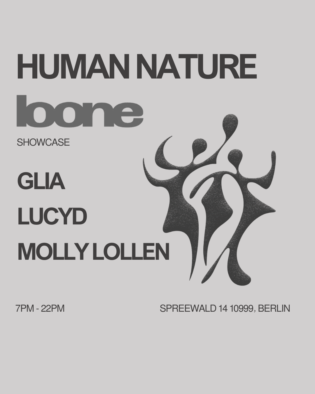 Human Nature: GLIA Invites: Lucyd, Molly Lollen