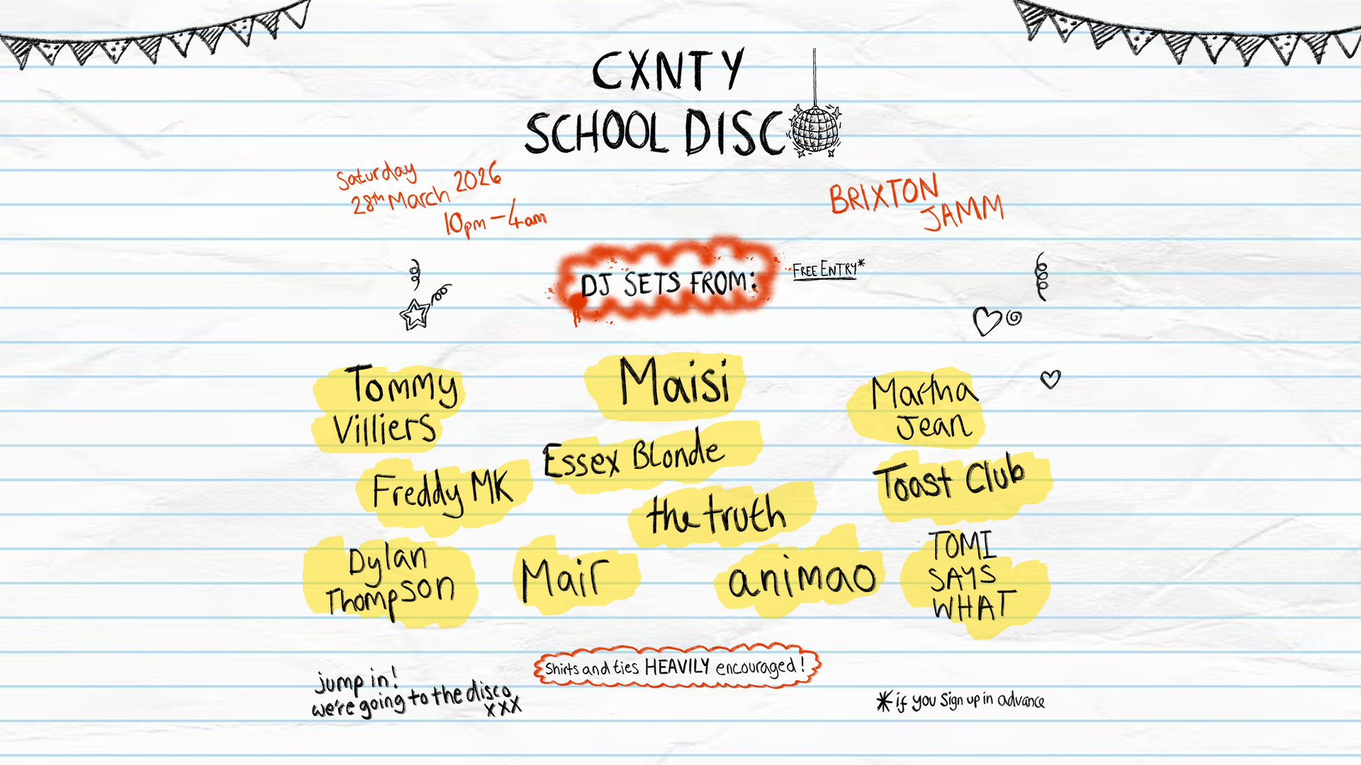 The Cxnty School Disco