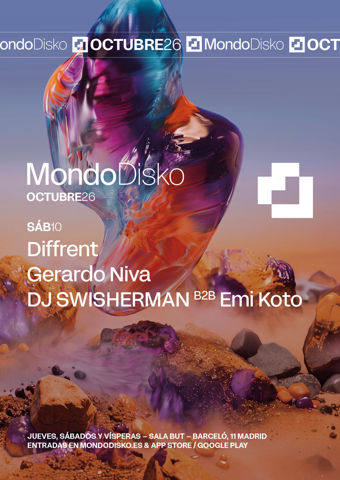 Diffrent / Gerardo Niva / DJ SWISHERMAN B2B Emi Koto