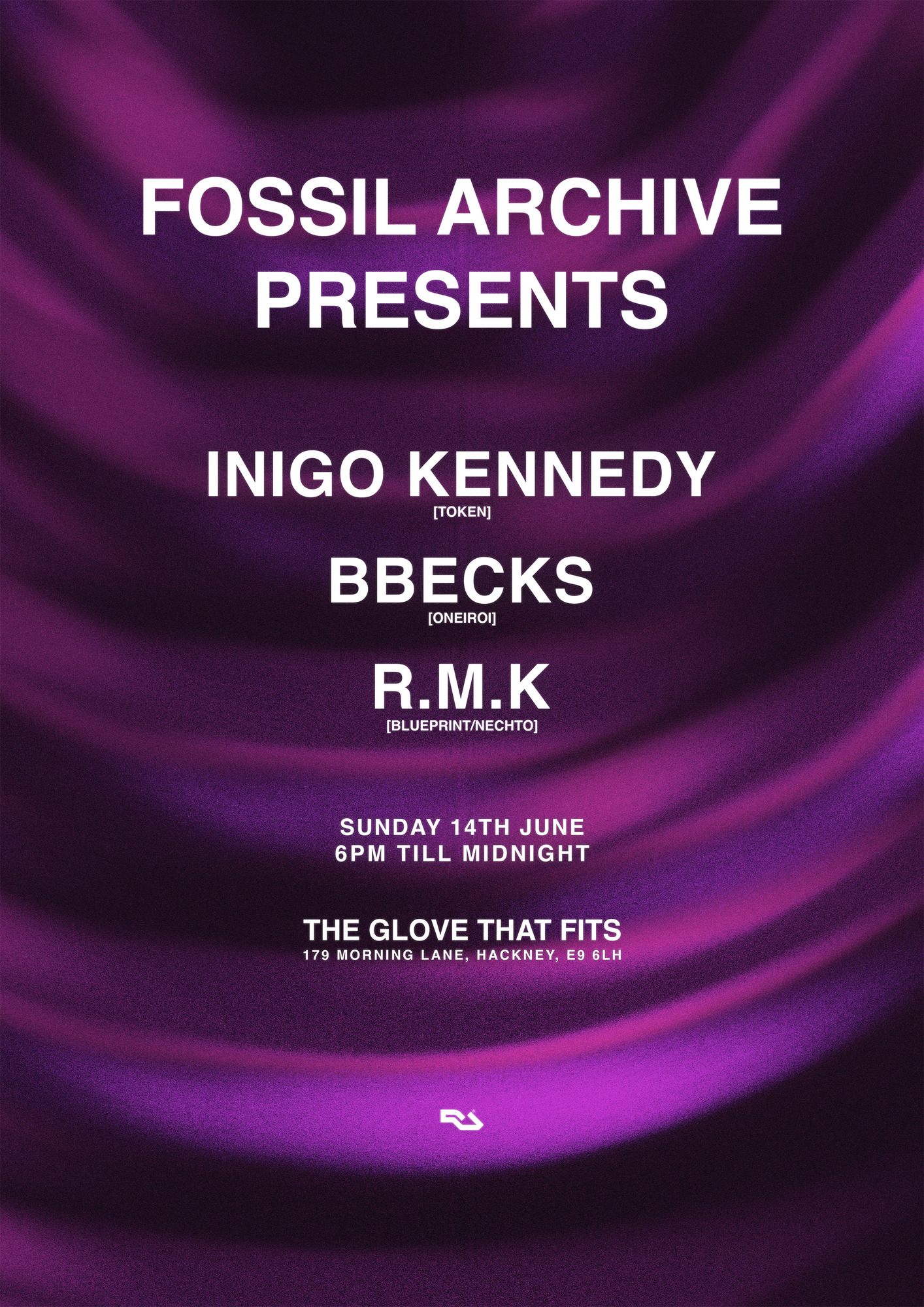 Fossil Archive presents: Inigo Kennedy, bbecks, R.M.K