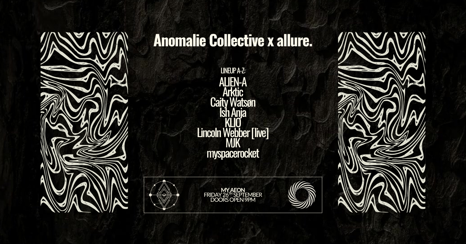 Anomalie Collective x allure