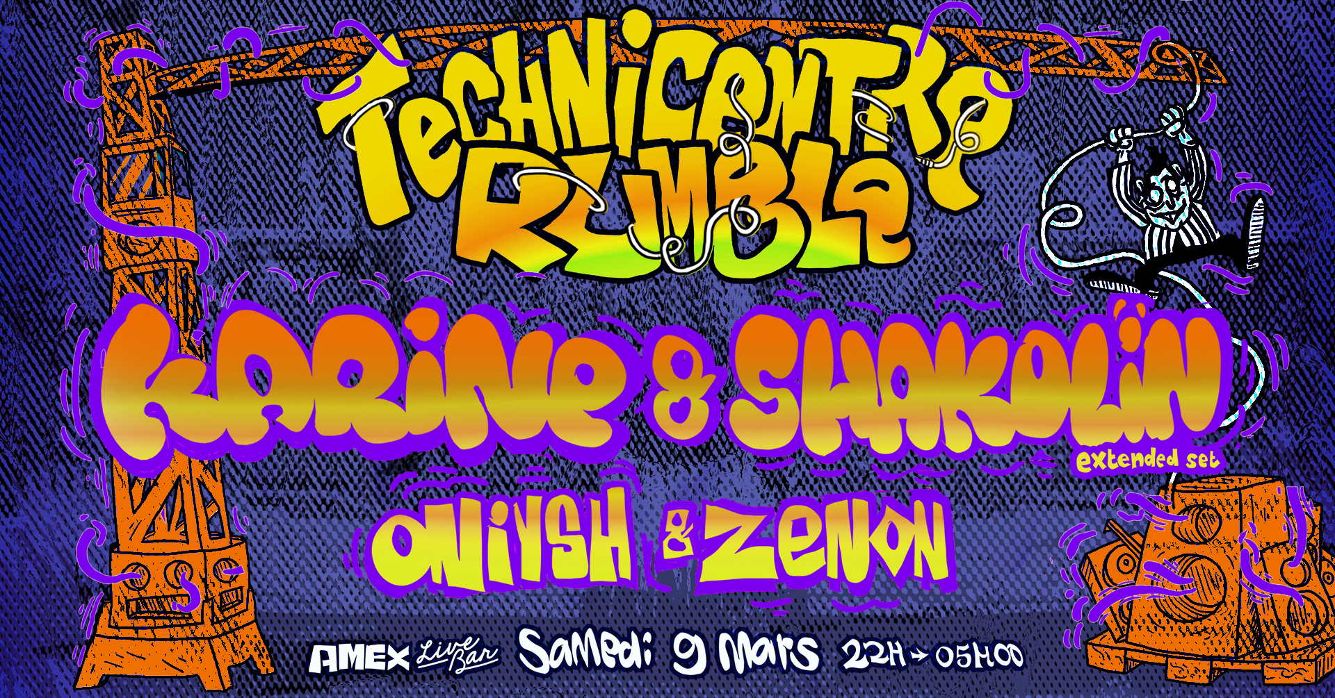 Rumble x Le Technicentre with Karine & Shakolin (Closer, Kiev)