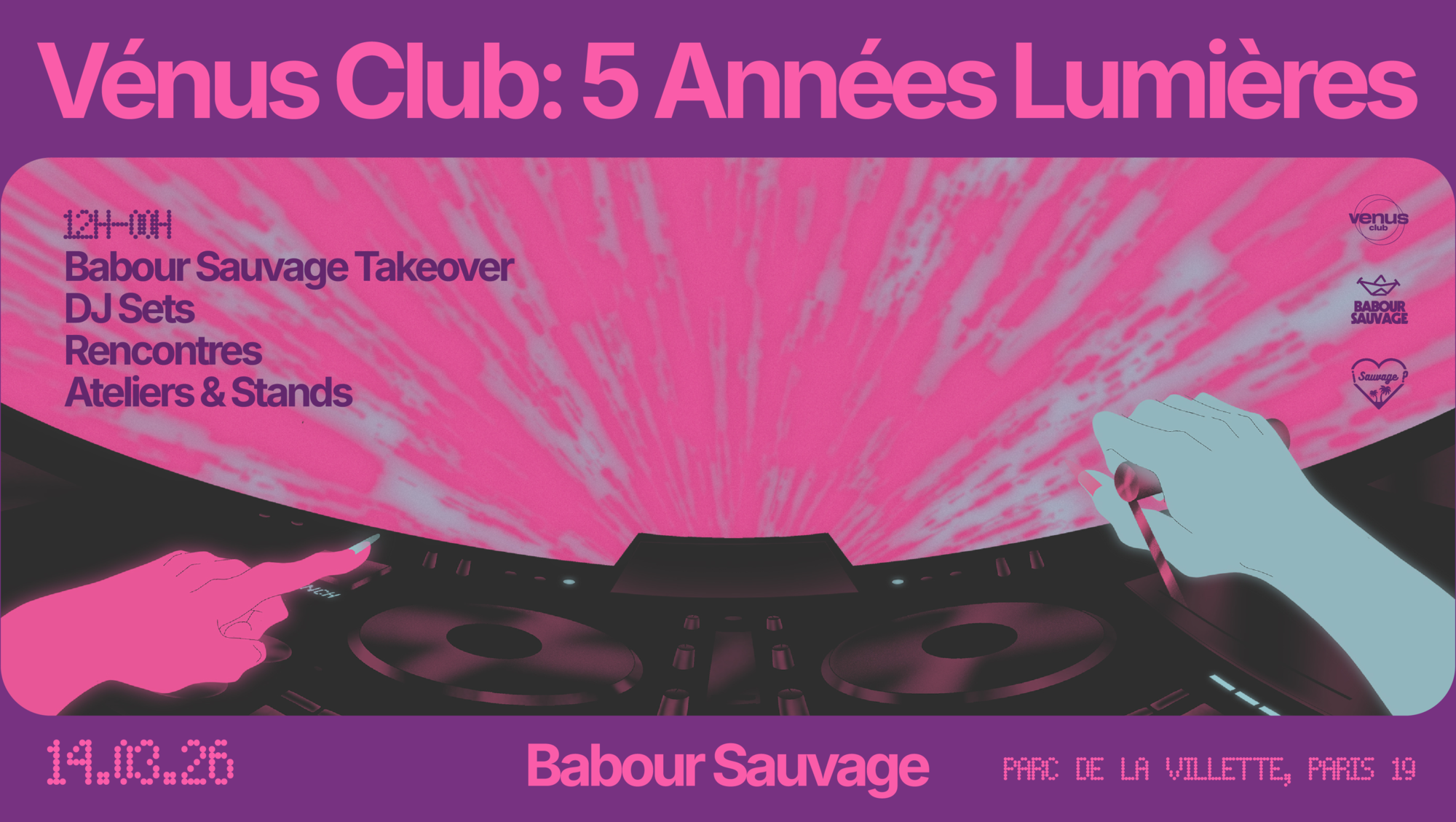Vénus Club: 5 ANNÉES LUMIÈRES (Babour Takeover)
