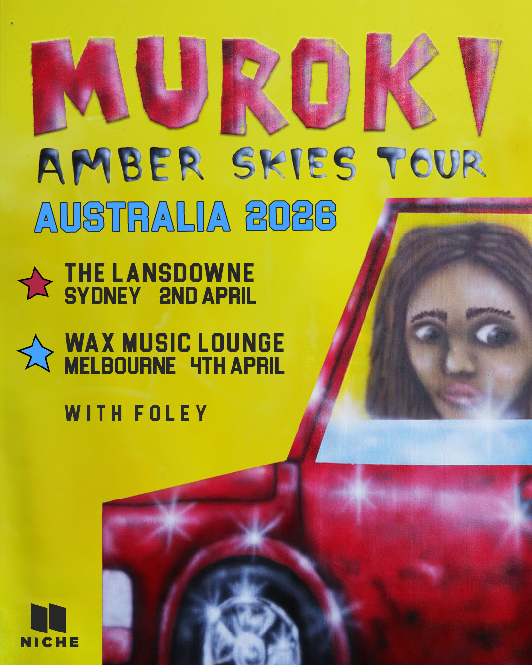 MUROKI • 'AMBER SKIES' TOUR