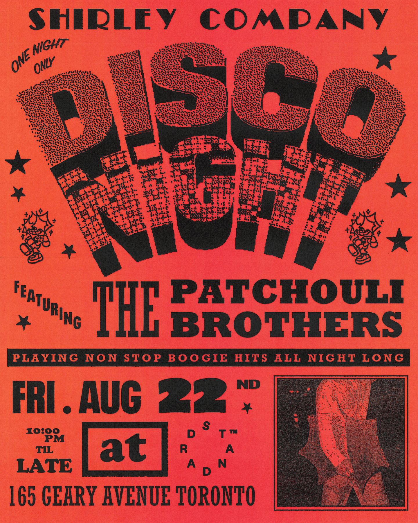 261: Shirley Disco Night featuring The Patchouli Brothers