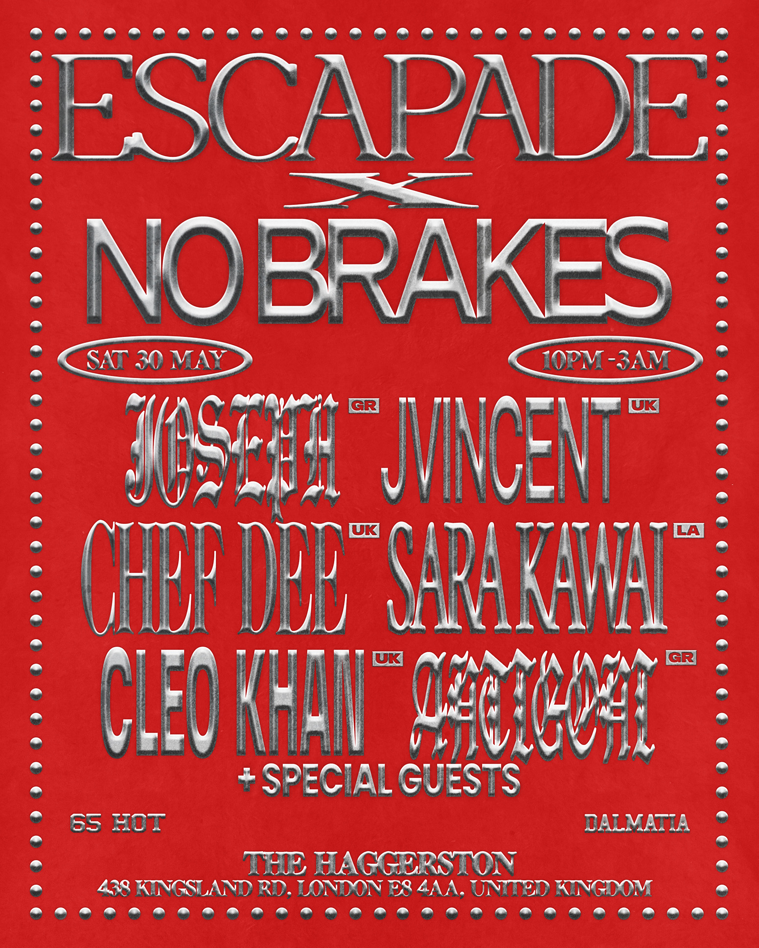 ESCAPADE X NO BRAKES