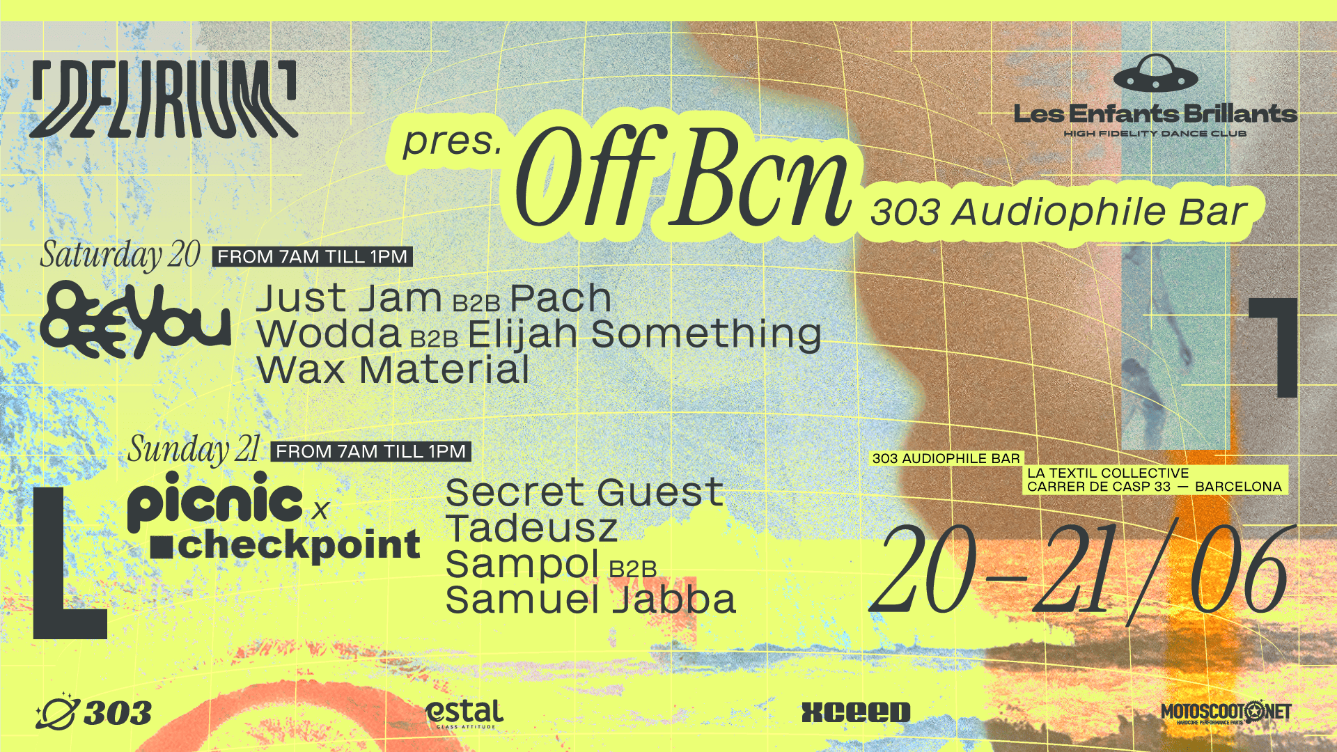 Off Bcn 303 Audiophile Bar - Saturday