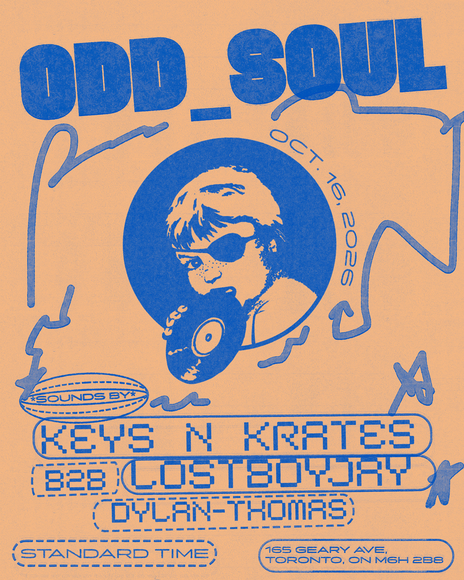Odd Soul featuring Keys N Krates b2b LOSTBOYJAY and Dylan-Thomas