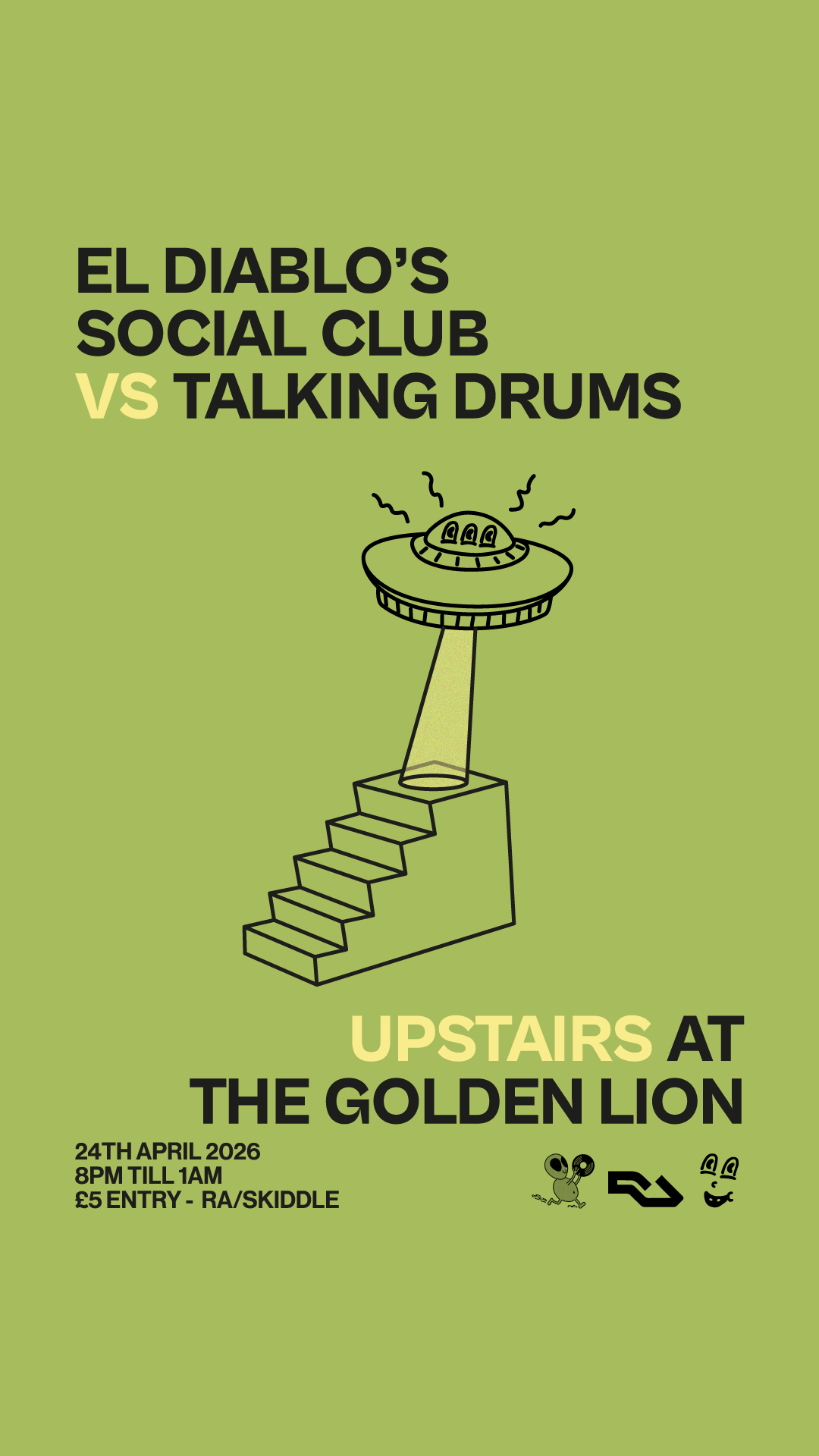 El Diablo's Social Club vs Talking Drums