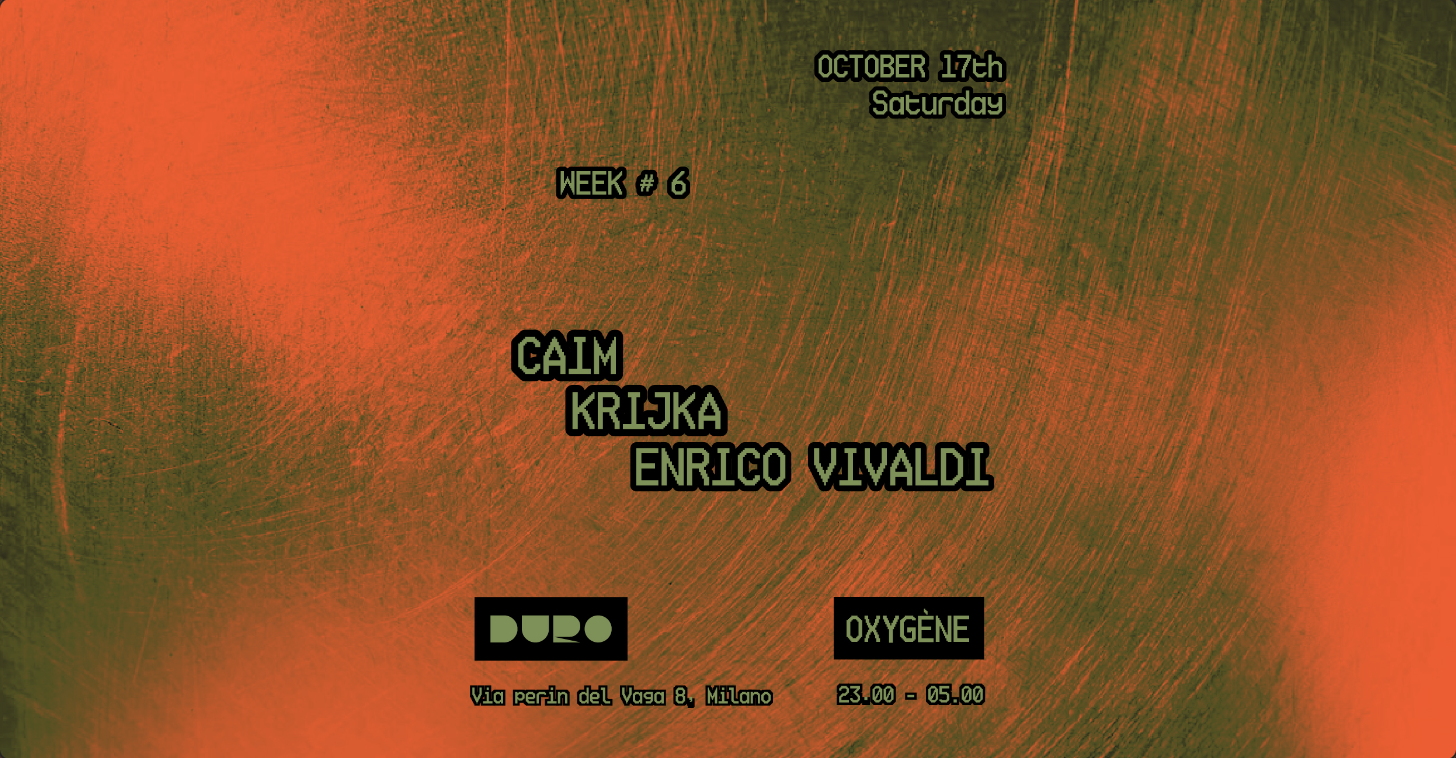 Oxygène // Caim - Krijka