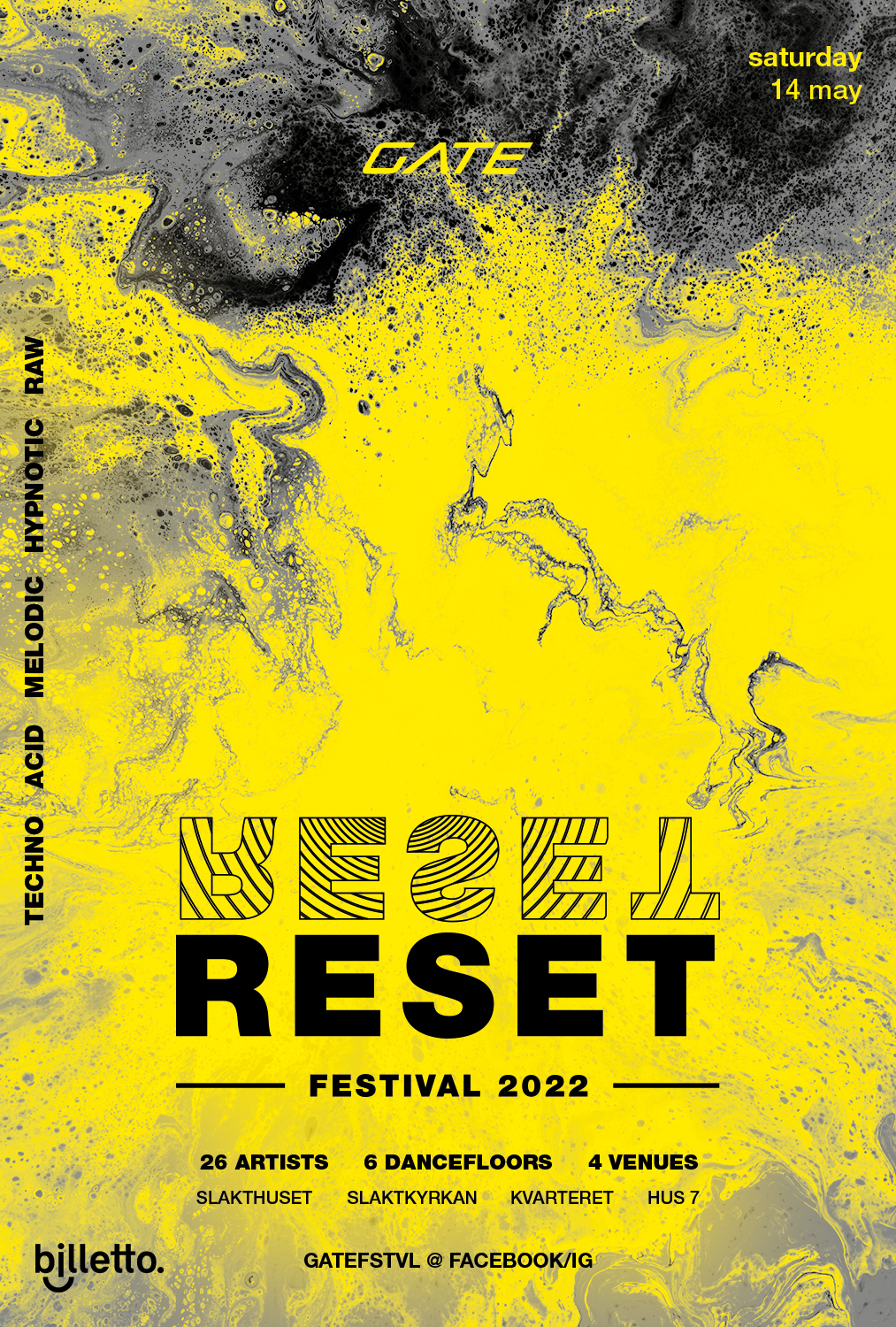 RESET Festival 2022 at Kvarteret, Stockholm