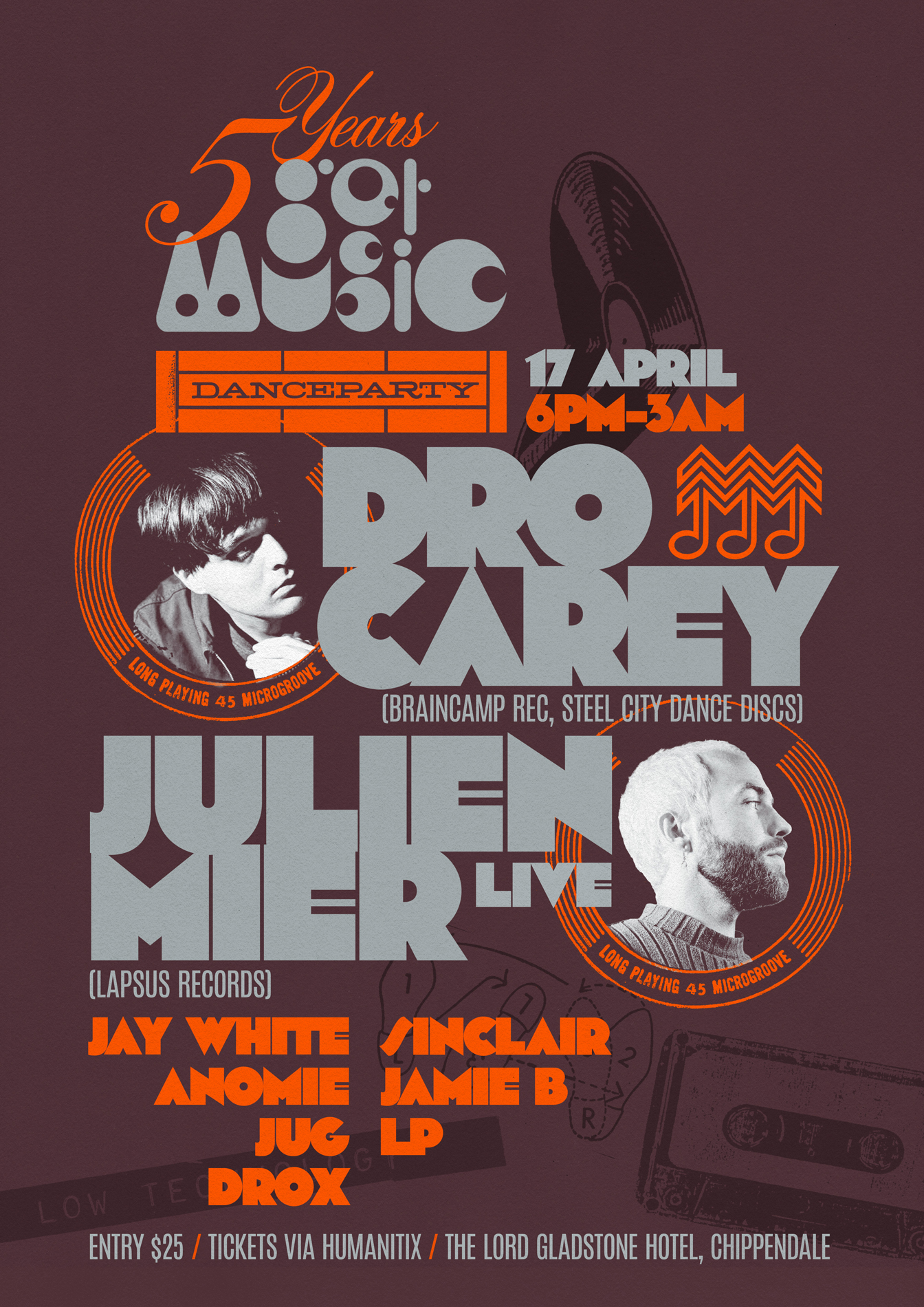 Got Music 5th Birthday with Dro Carey + Julien Mier (Live)