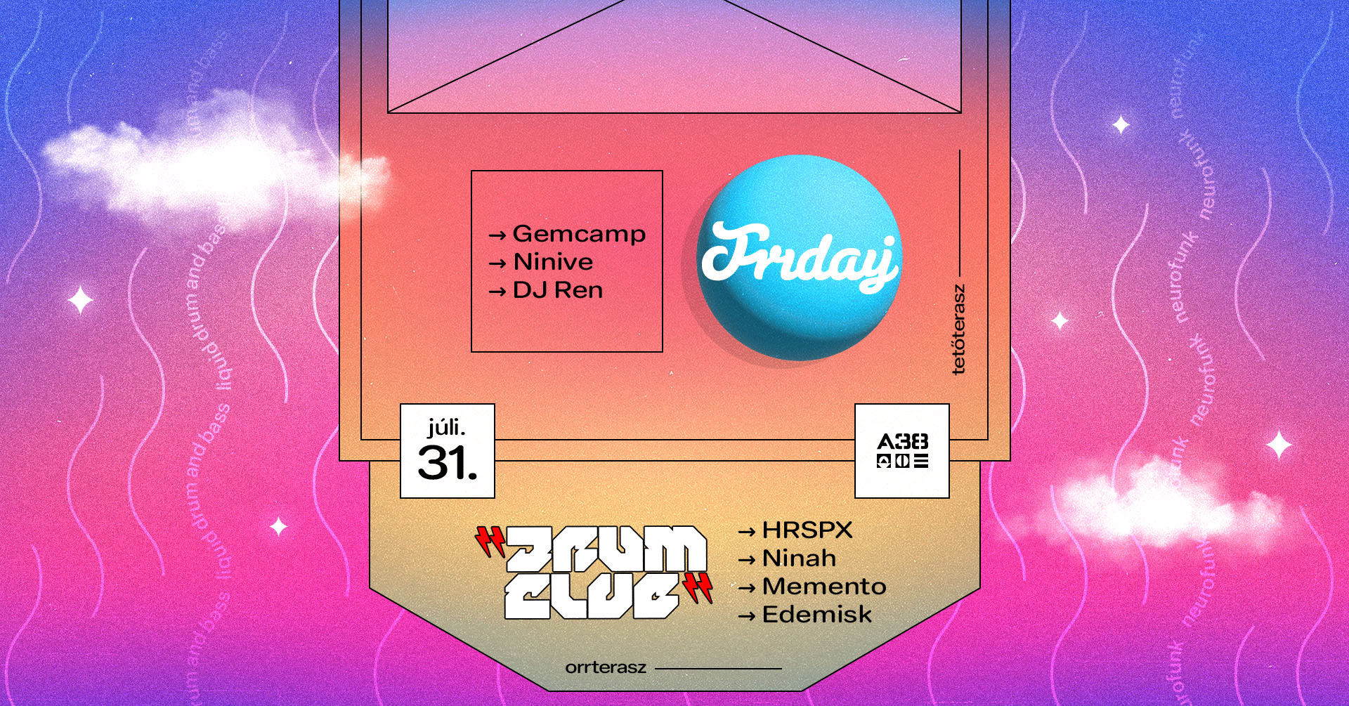 Friday with Gemcamp / Drum Club