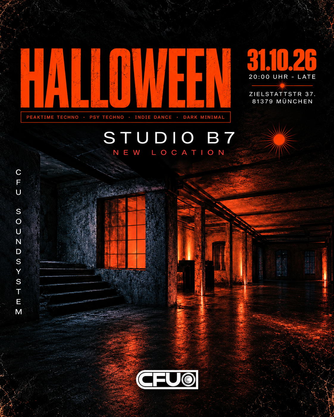 CFU Halloween - StudioB7 - Club Opening