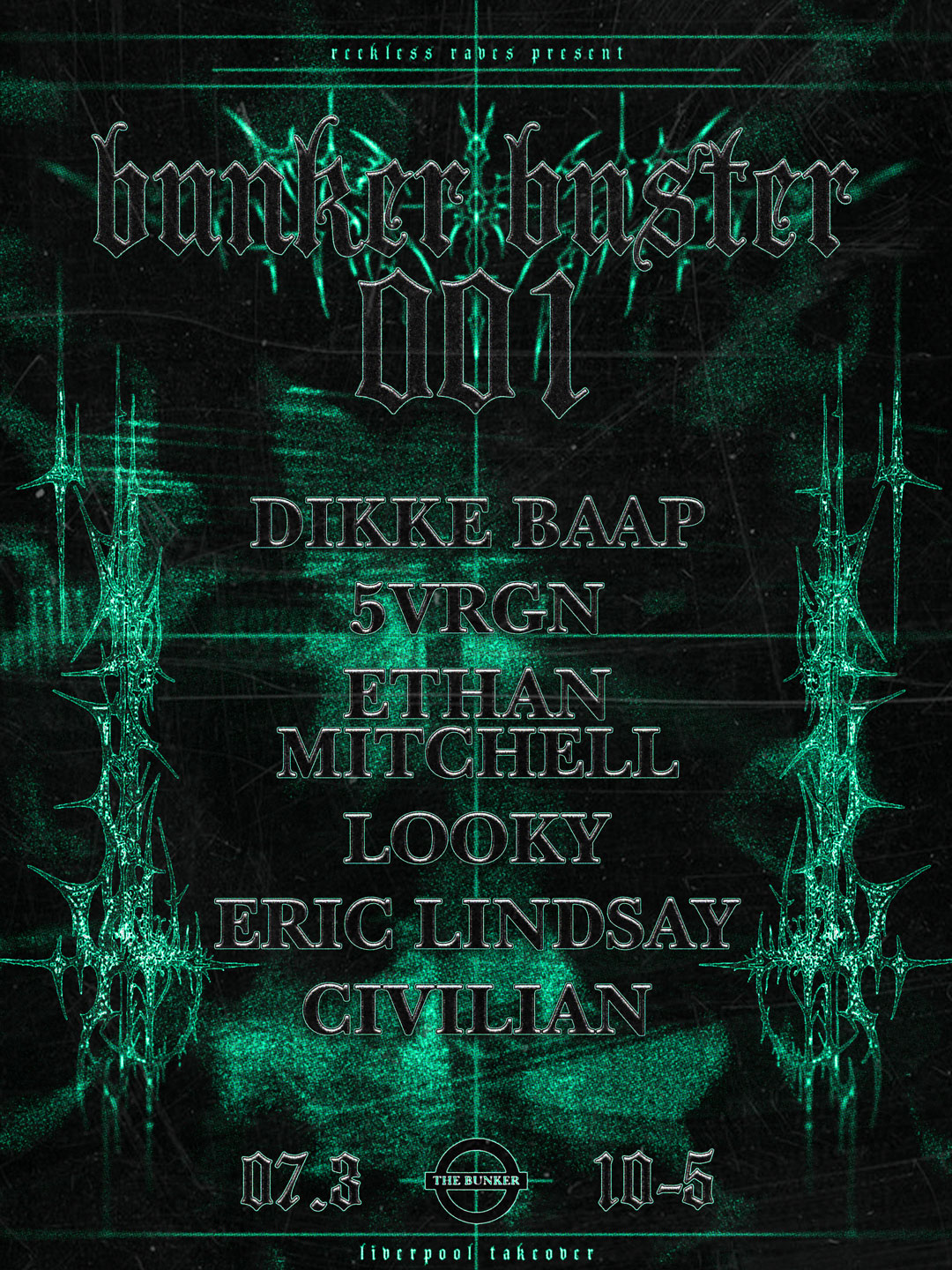 RECKESS RAVES: BUNKER BUSTER