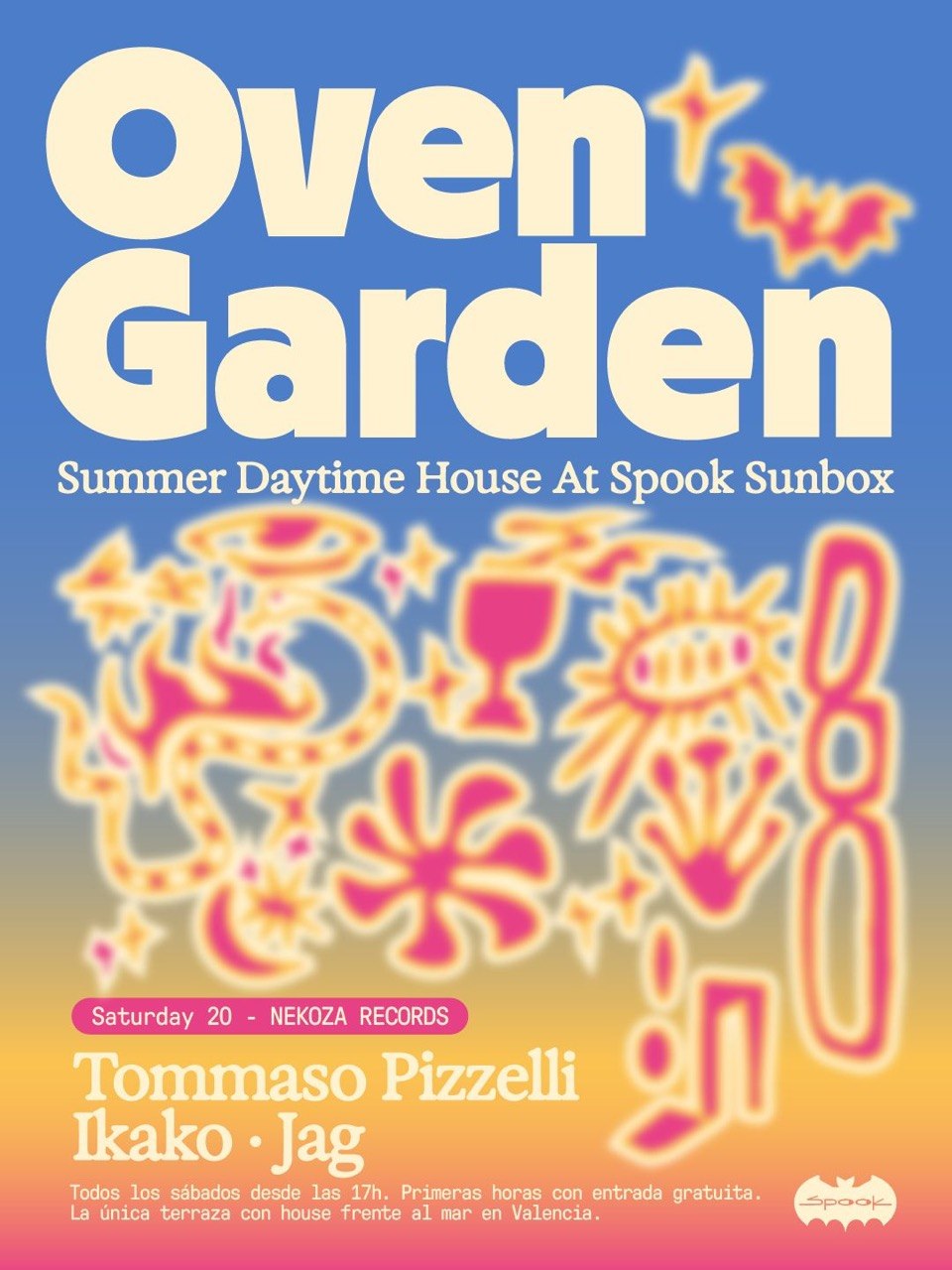 Nekoza Day at Sunbox Spook with IKAKO, JAG, Tommaso Pizzelli