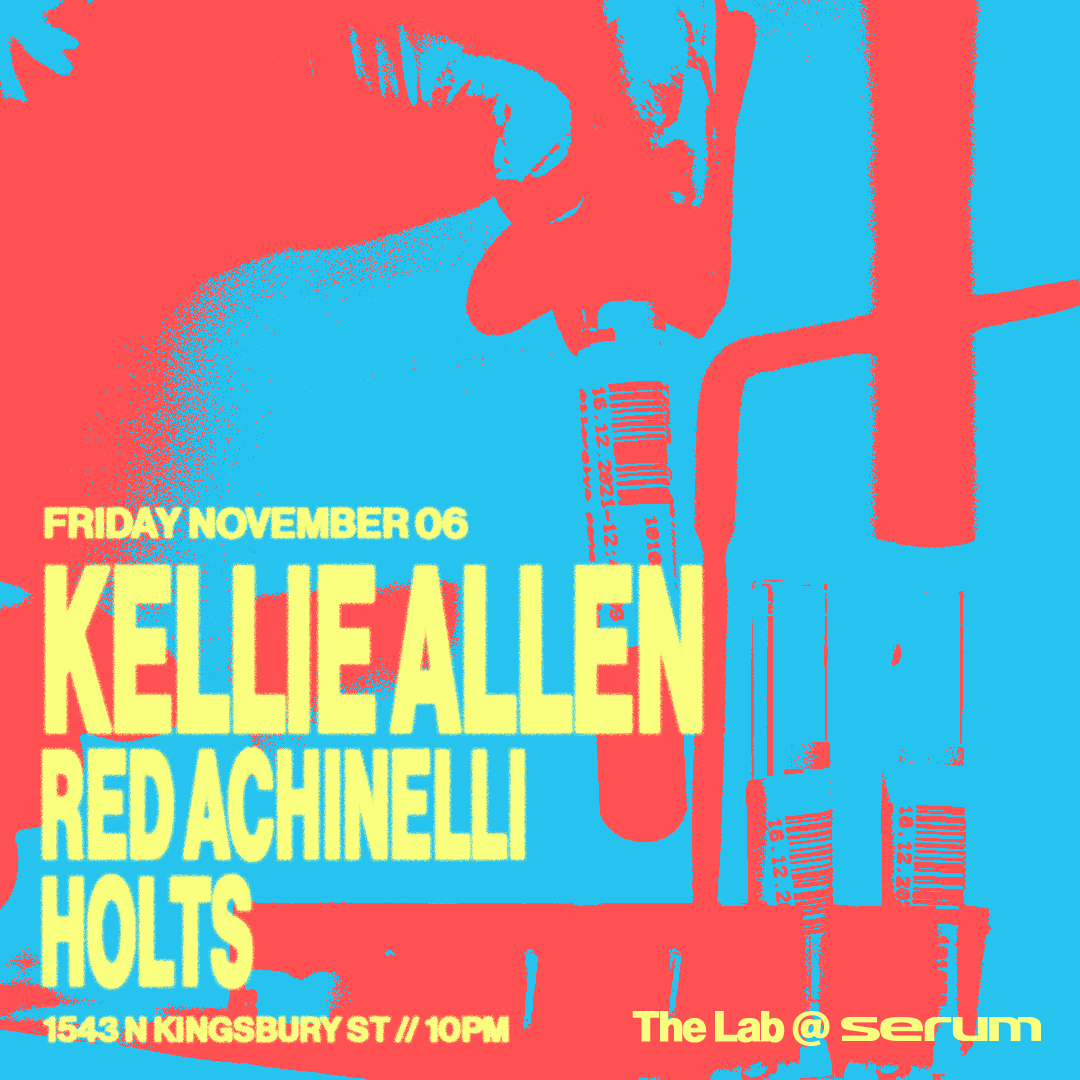 THE LAB: Kellie Allen flyer THE LAB: Kellie Allen flyer