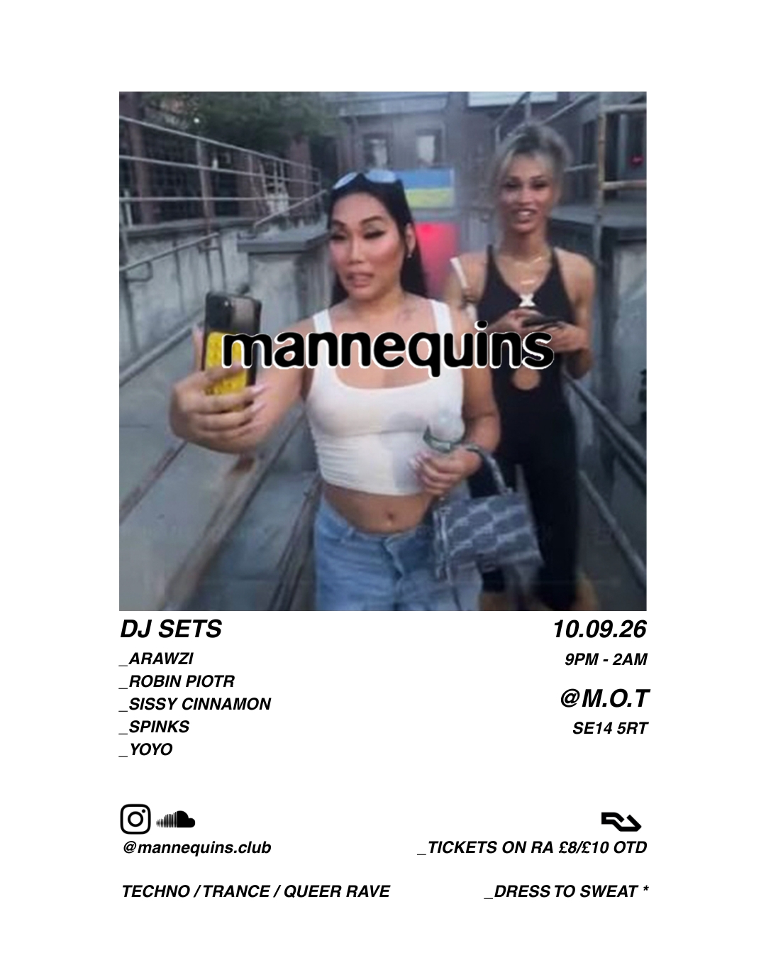 mannequins - M.O.T