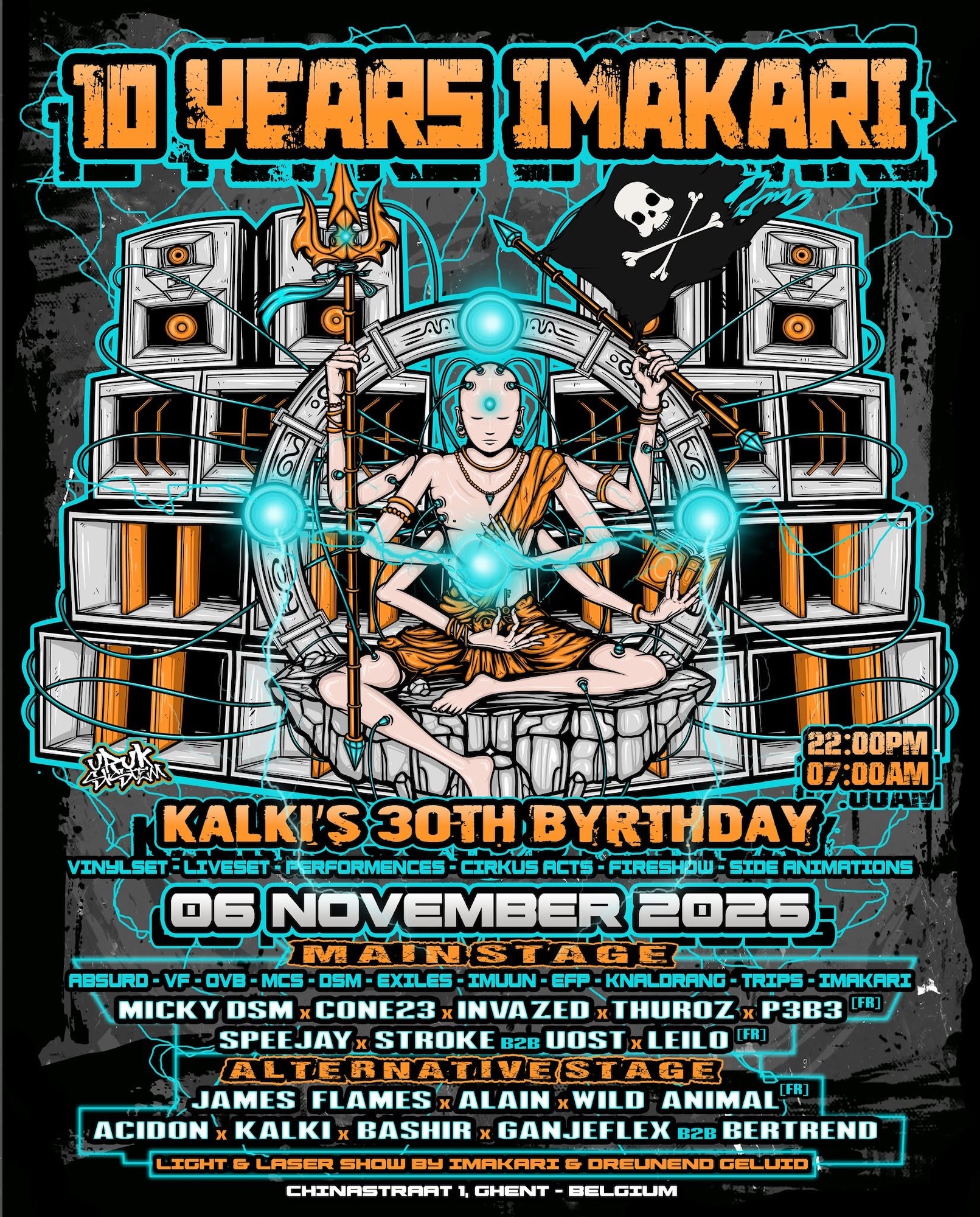 10 YEARS IMAKARI flyer 10 YEARS IMAKARI flyer