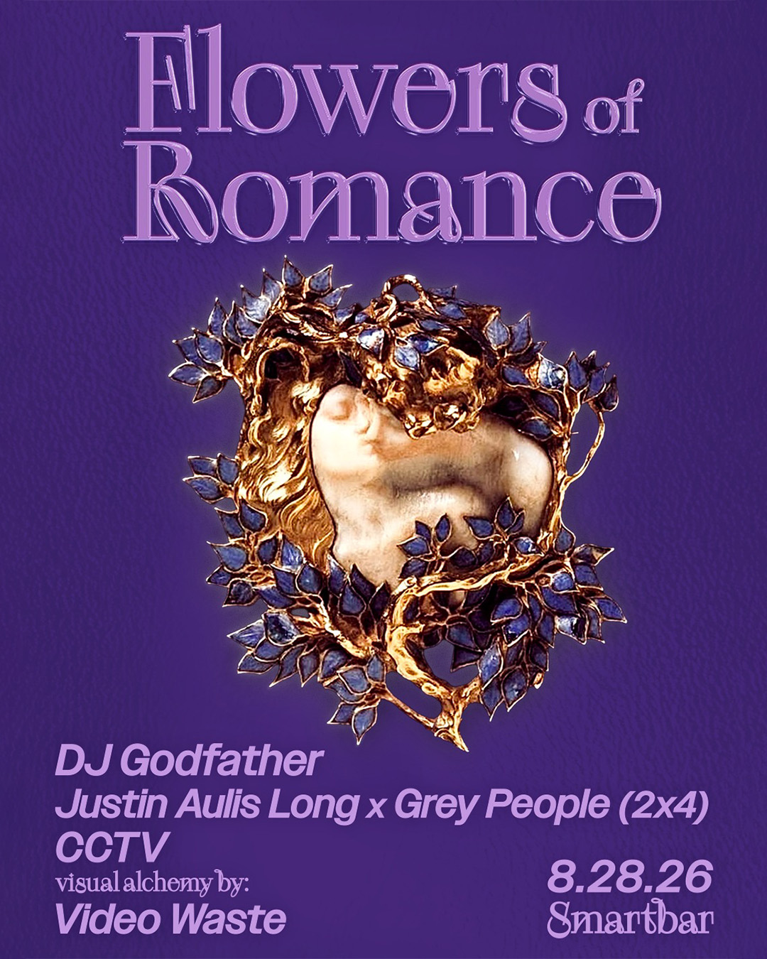 Flowers of Romance feat. DJ Godfather - Justin Aulis Long 2x4 Grey People - CCTV