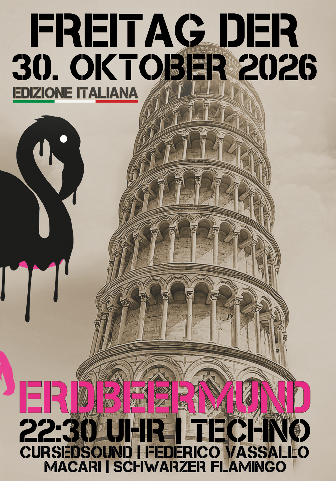 Schwarzer Flamingo (Edizione Italiana)