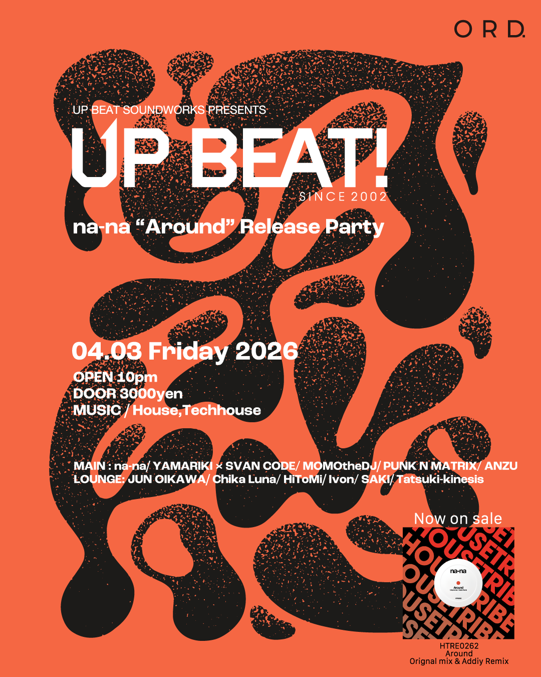 UP BEATSOUNDWORKS presents  - UP BEAT! -