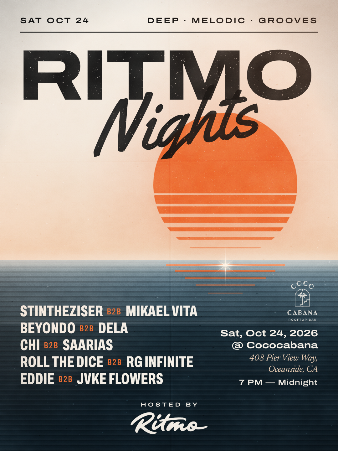Ritmo present RITMO NIGHTS