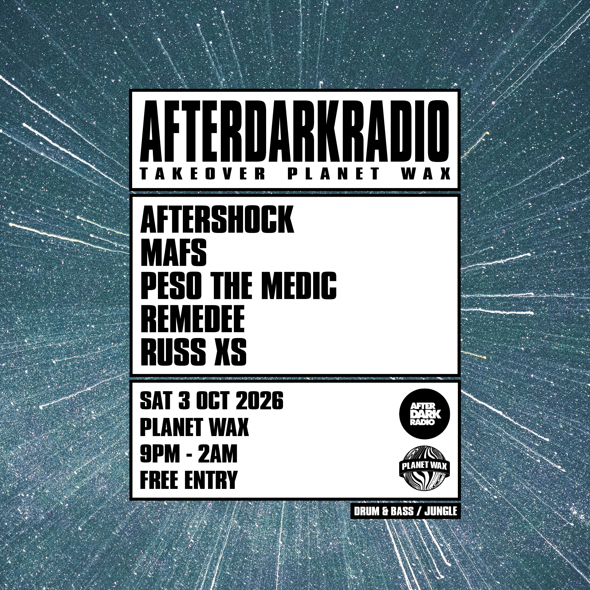 AFTERDARKRADIO: Takeover Planet Wax - Planet Wax