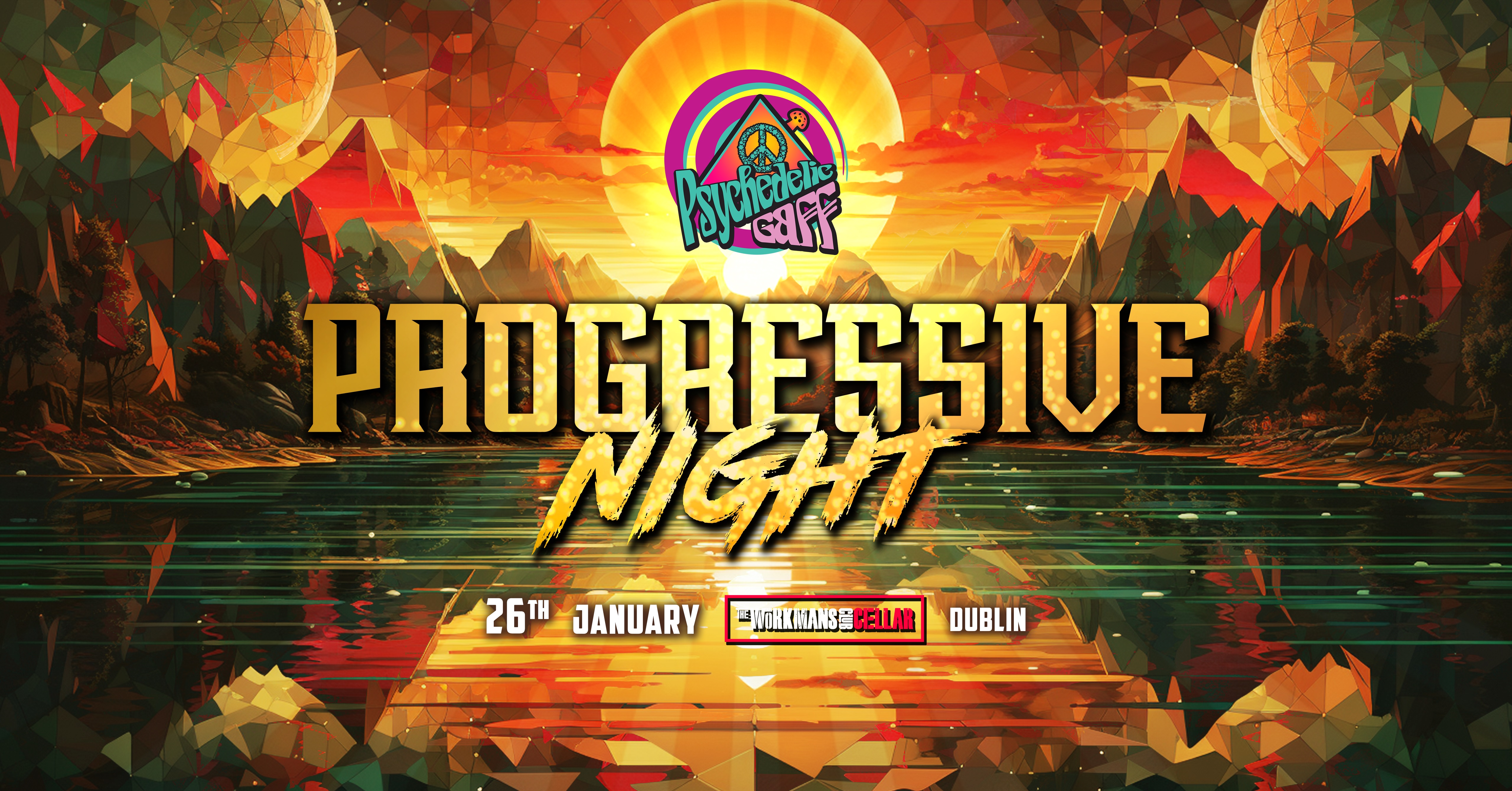 Psy Gaff 37 Progressive Night at The Workmans Club Dublin