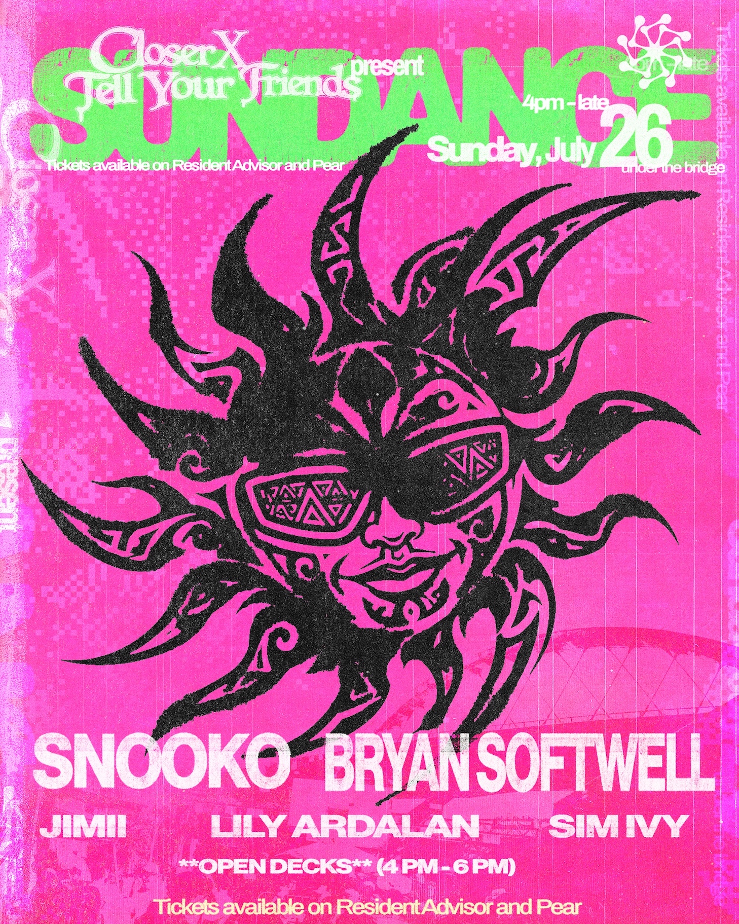 CLOSER x TYF present SUNDANCE with Snooko & Bryan Softwell