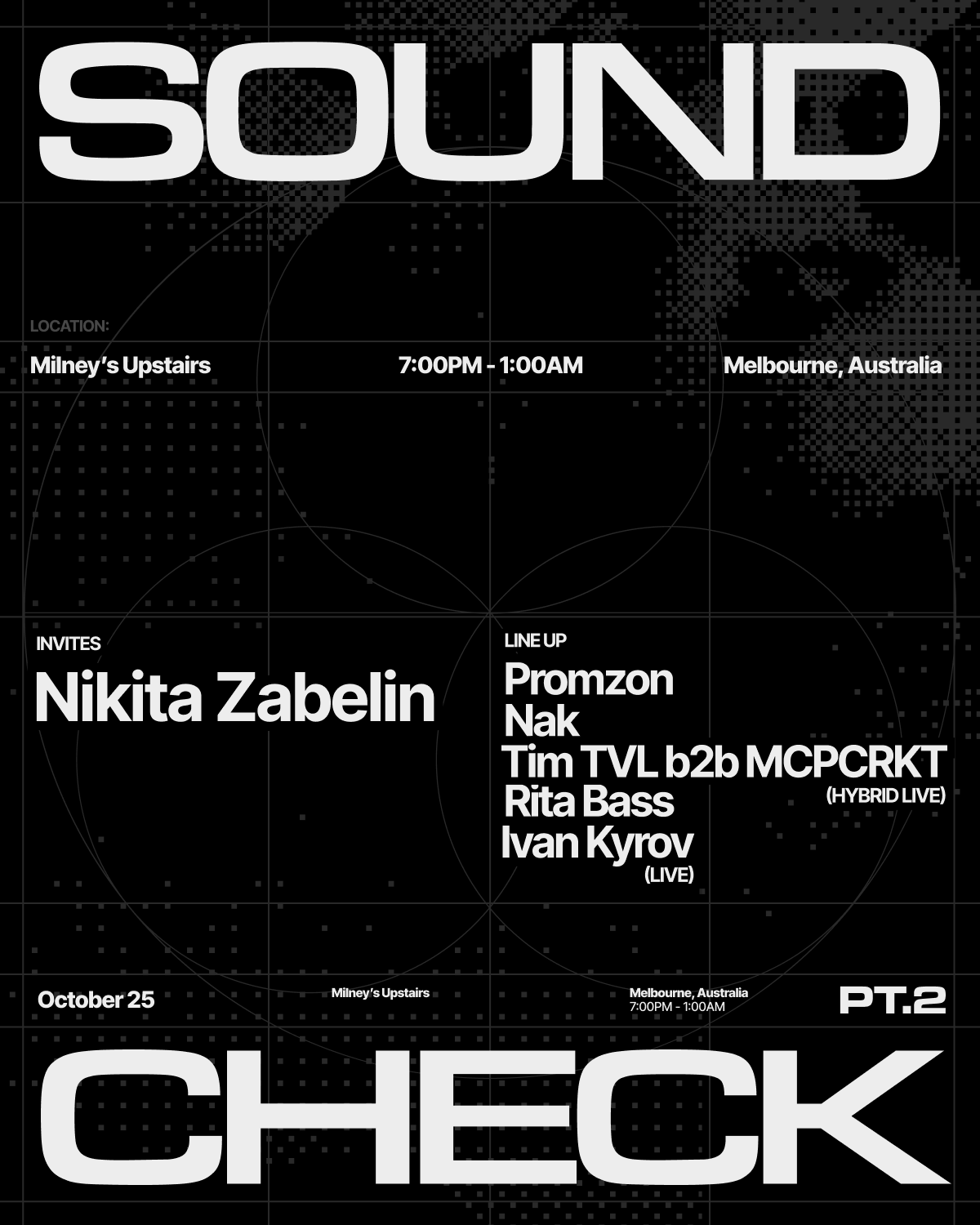 SOUND CHECK PT.2