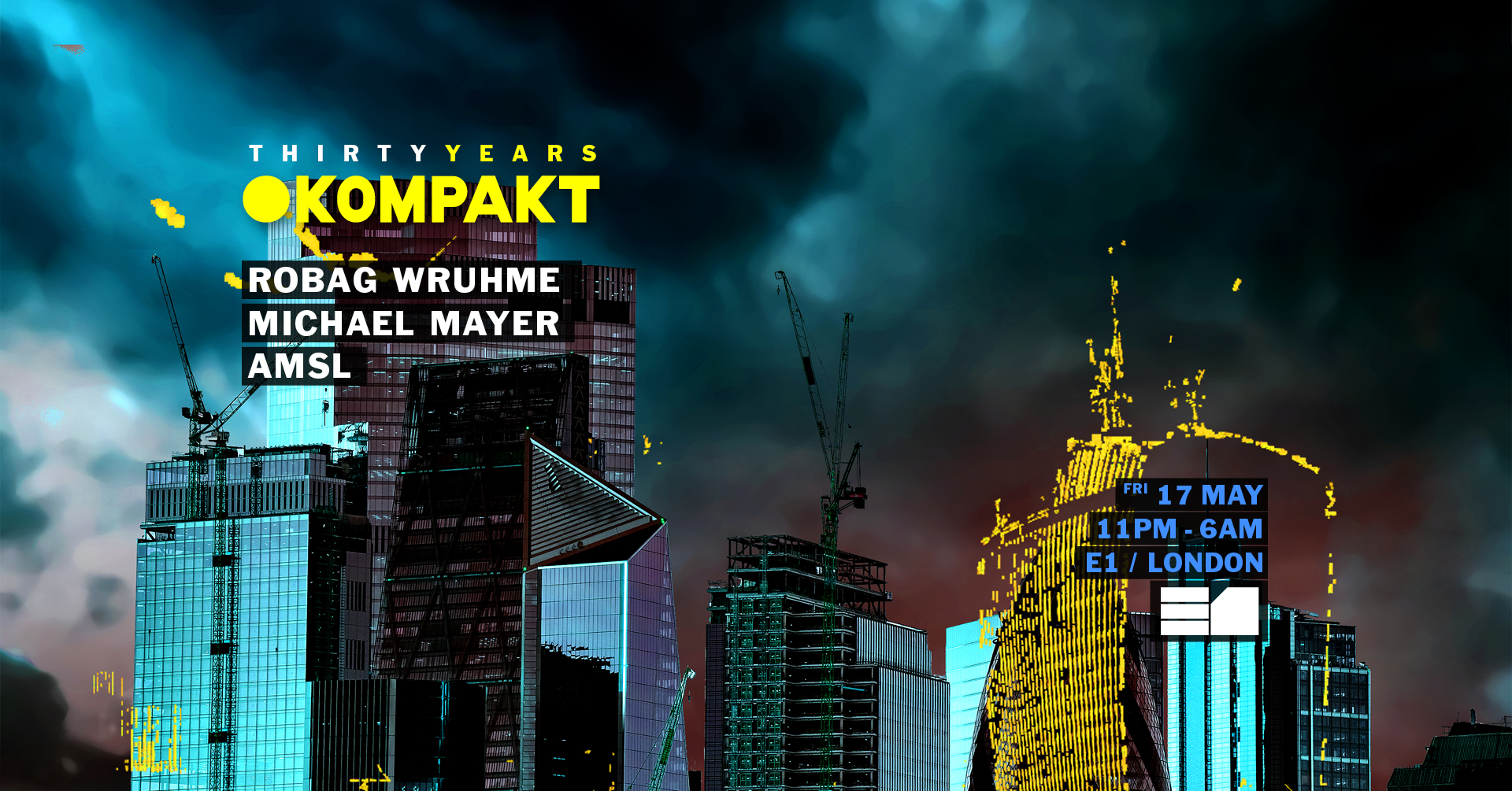 30yrs of Kompakt: Michael Mayer, Robag Wruhme, AMSL