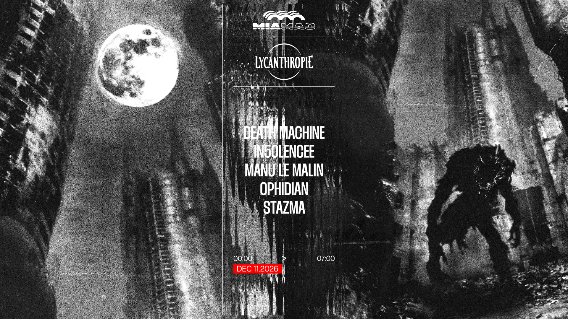 LYCANTHROPIE: Manu Le Malin, Ophidian, IN5OLENCE &MORE - Mia Mao