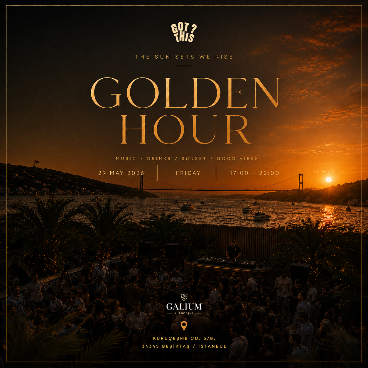 Golden Hour Sessions flyer