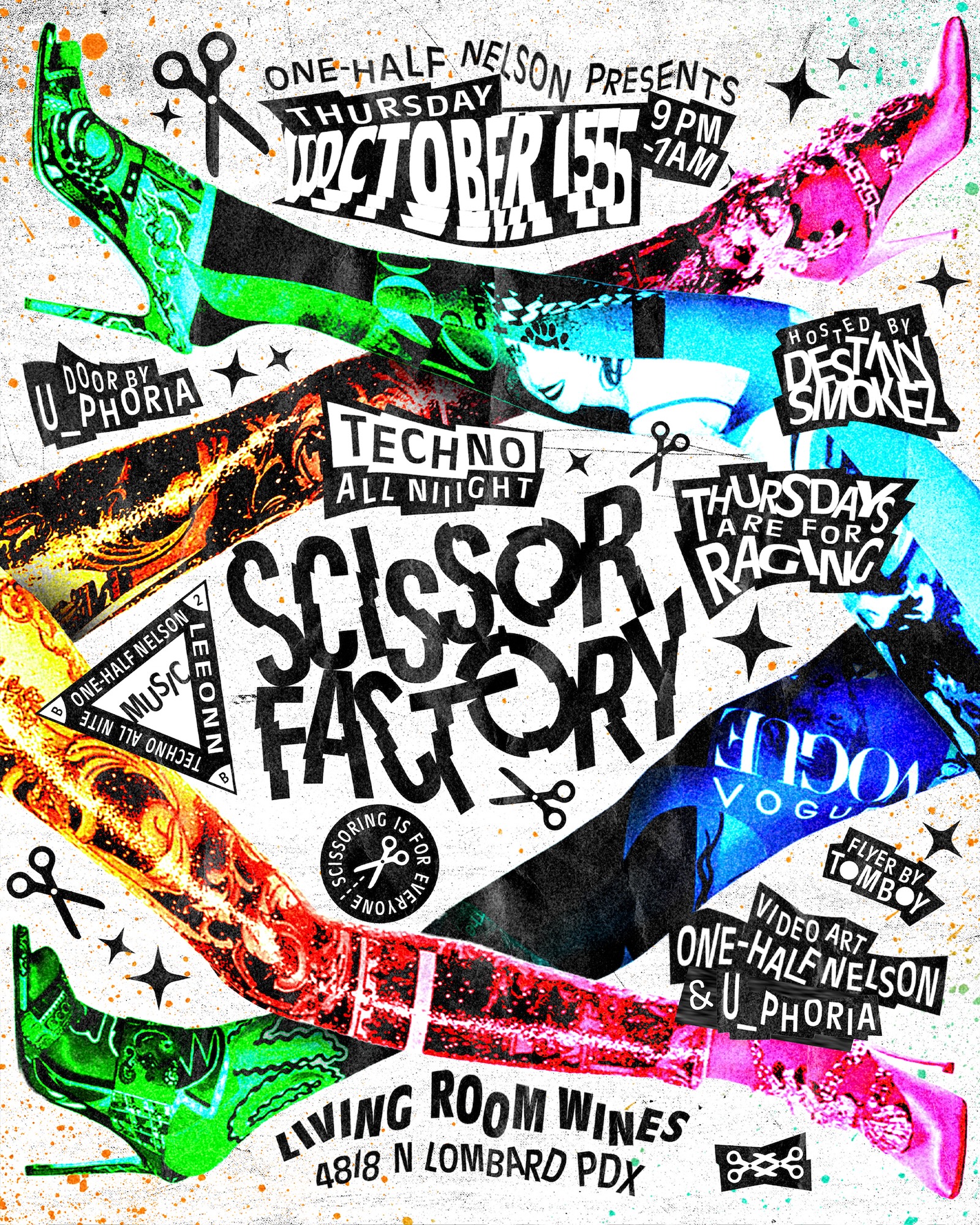 one-half NelSon presents: Scissor Factory with leeonn and one-half NelSon