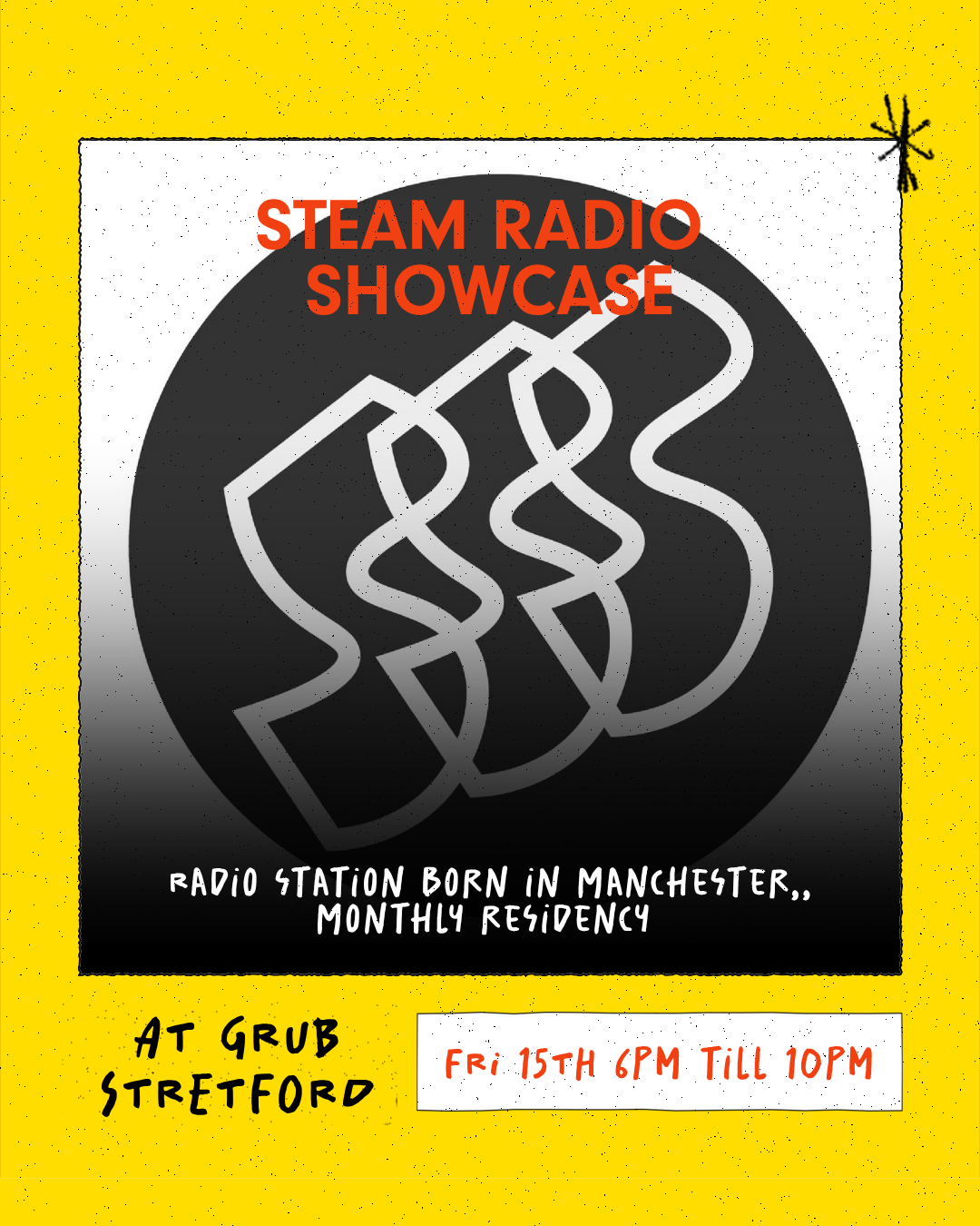 GRUB Stretford: Steam Radio Showcase at Grub Stretford, Manchester M32 9AH