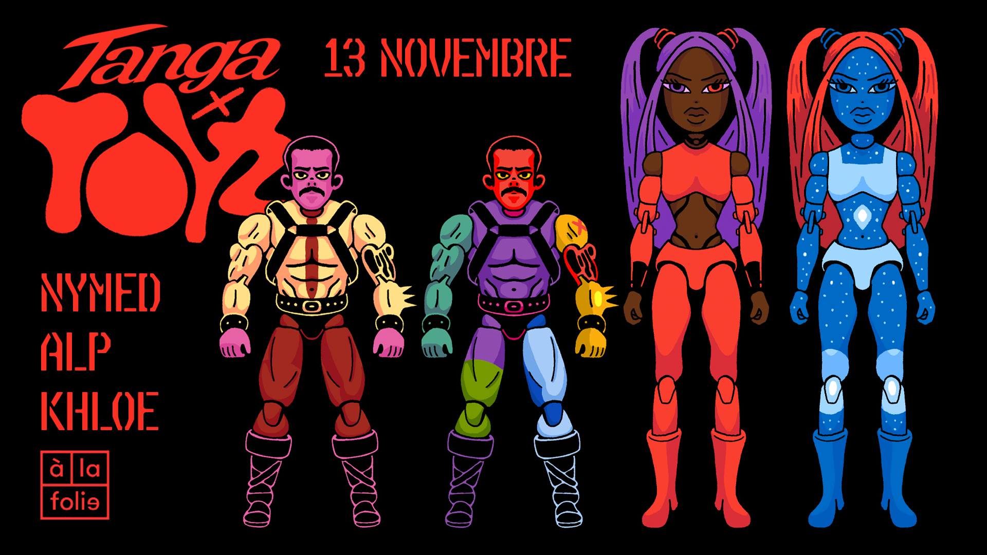 Toyz ✕ TANGA: CROSSHOEVER EDITION - à la Folie Paris