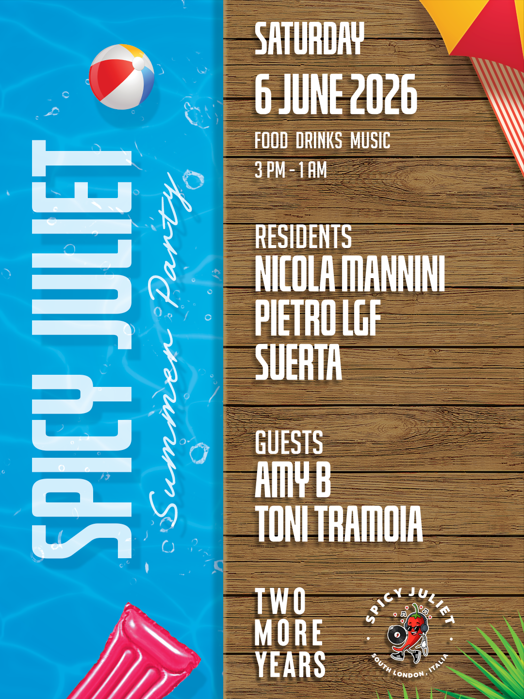 Spicy Juliet Summer Party