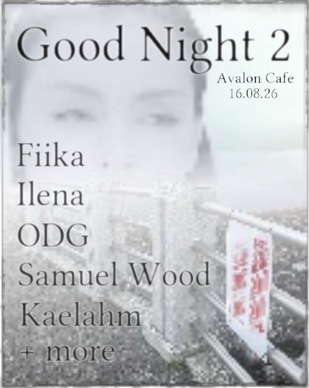 Good Night 2 - Avalon Cafe Bermondsey