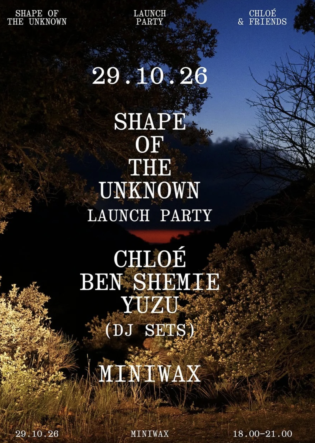 Release party Chloé - Miniwax