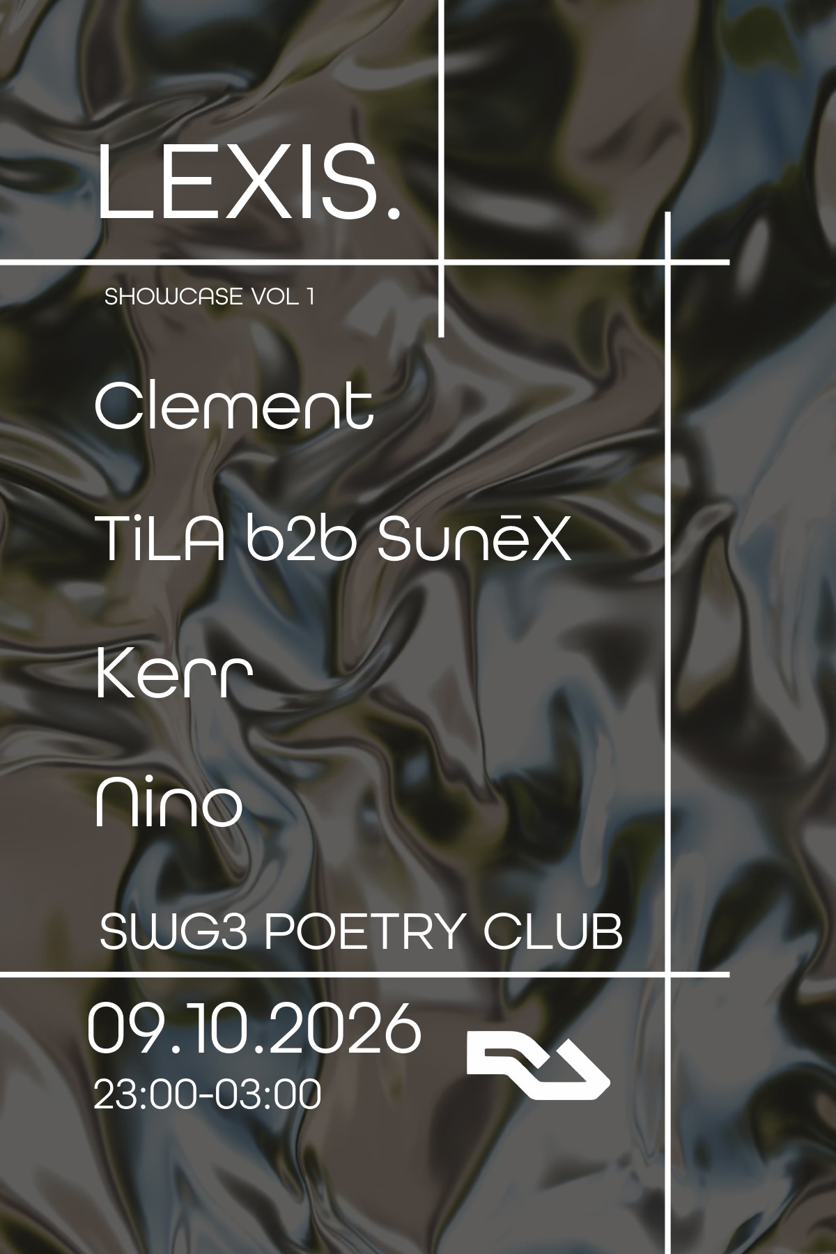 LEXIS. Showcase Vol.1 at SWG3, Glasgow