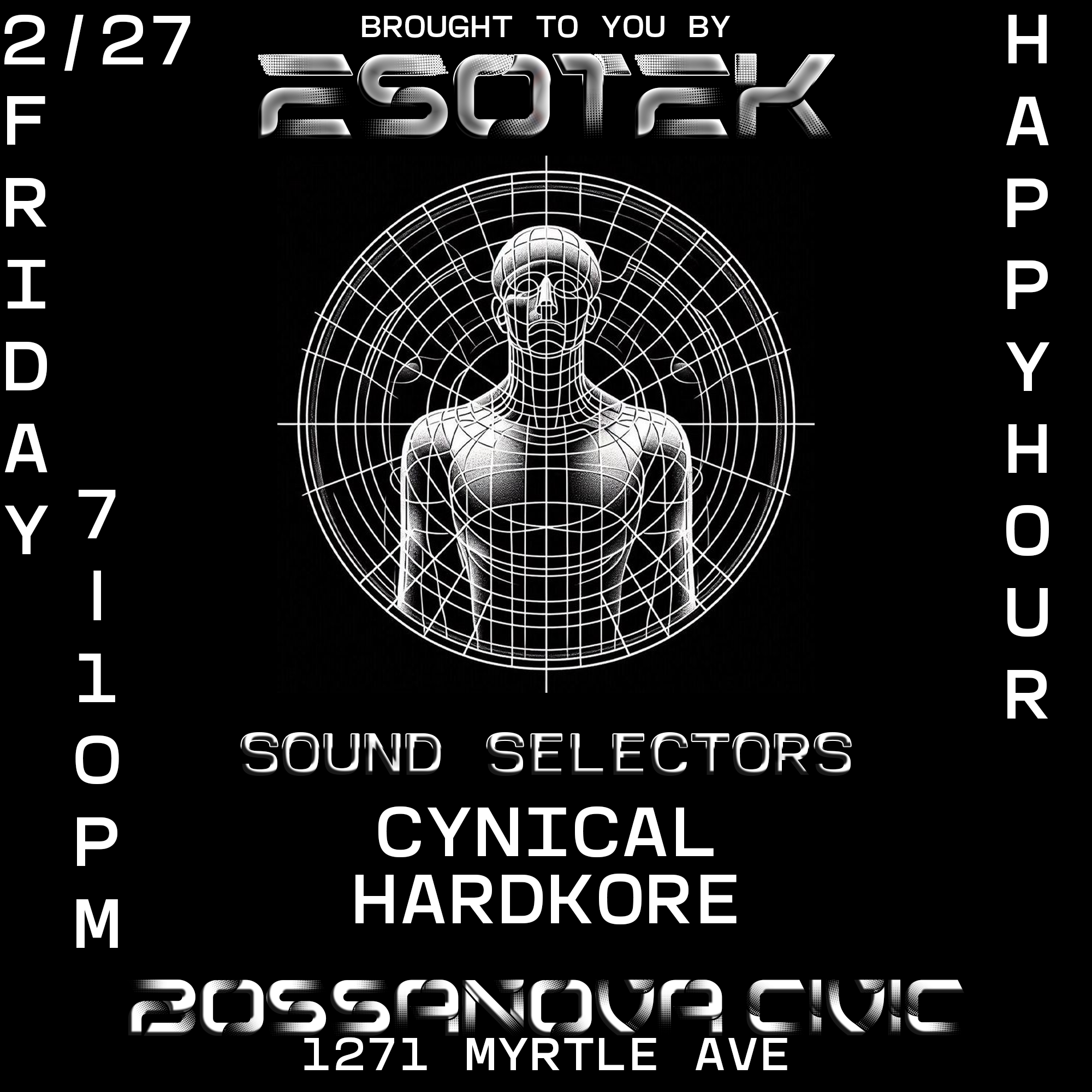 ESO-TEK PRESENTS BOSSANOVA CIVIC CLUB HAPPY HOUR