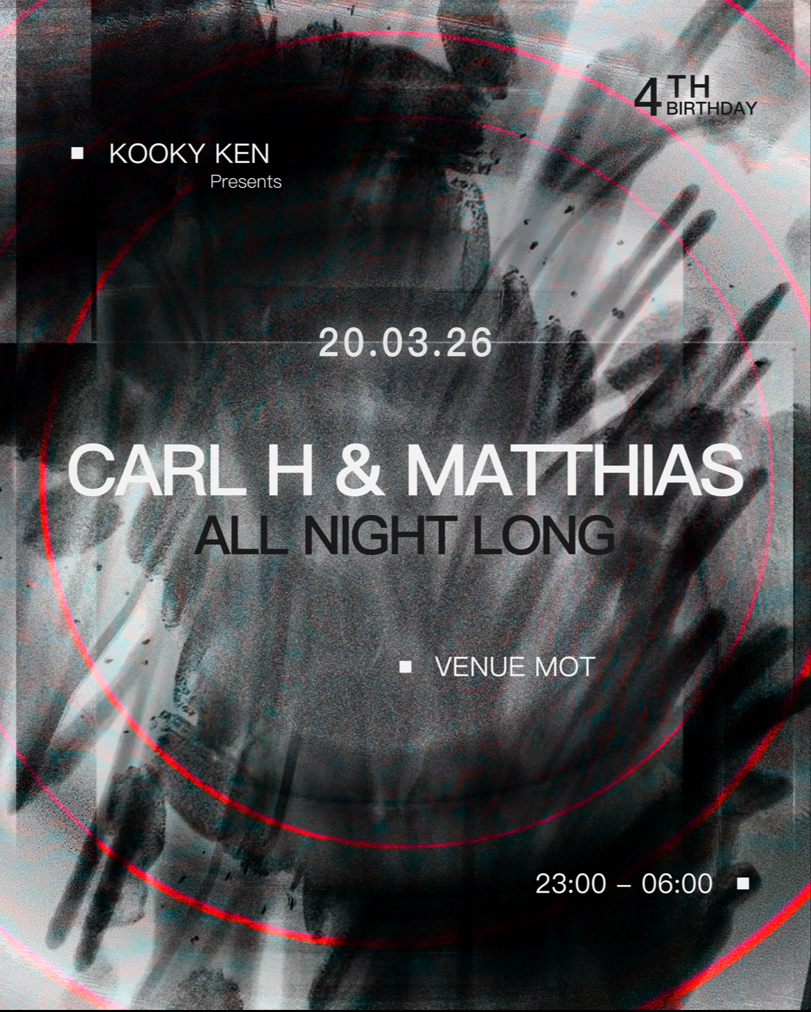 Kooky Ken 4th Birthday: Carl H & Matthias (All Night Long)