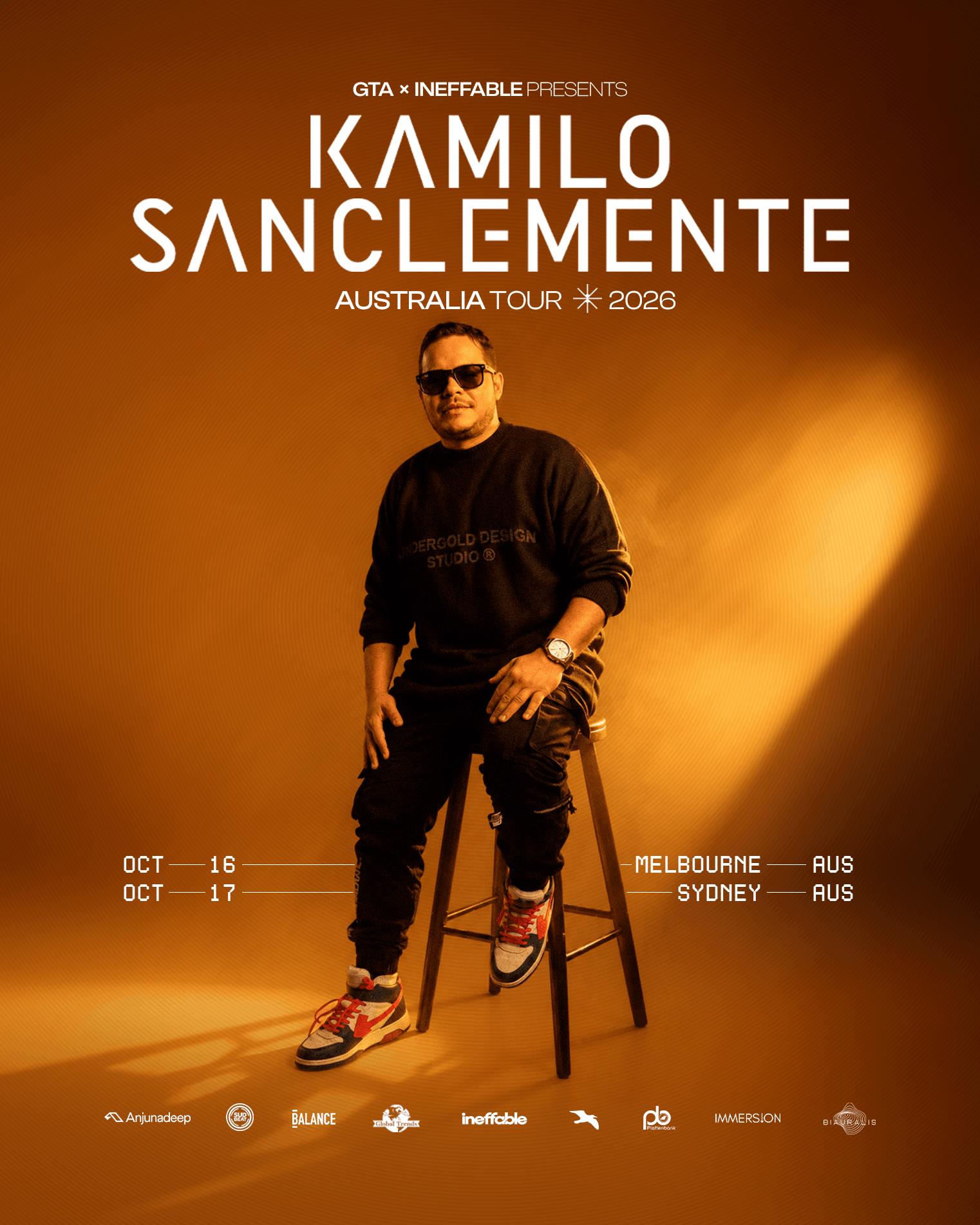 GTA Pres: Kamilo Sanclemente SYDNEY 2026 at Room 22