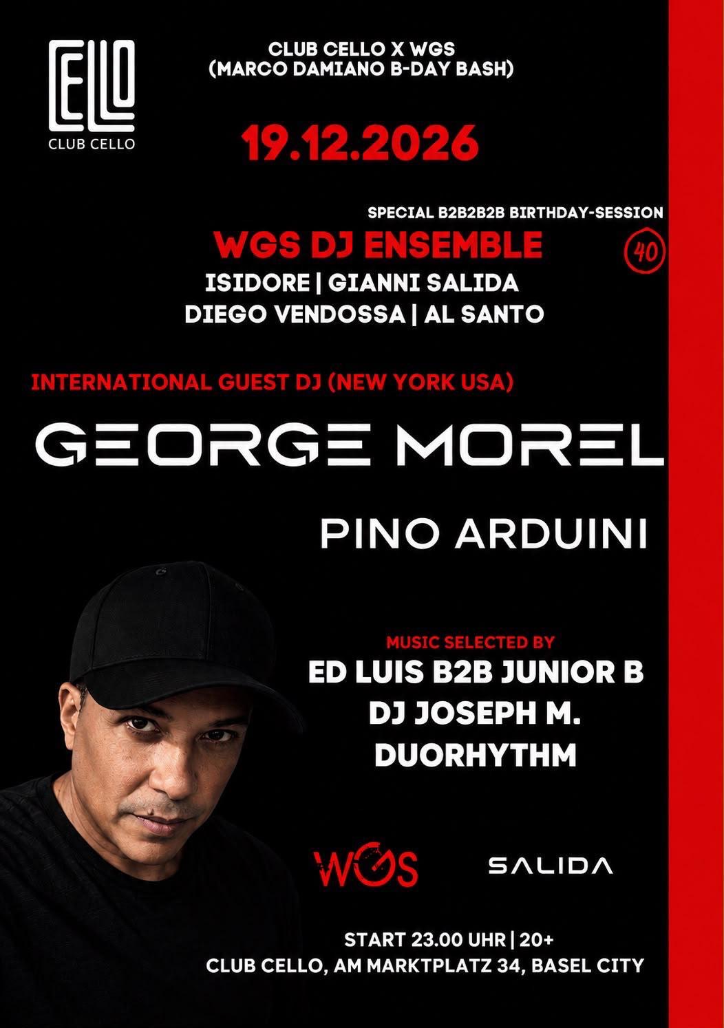 Club Cello x WGS (We Got Sound) with George Morel