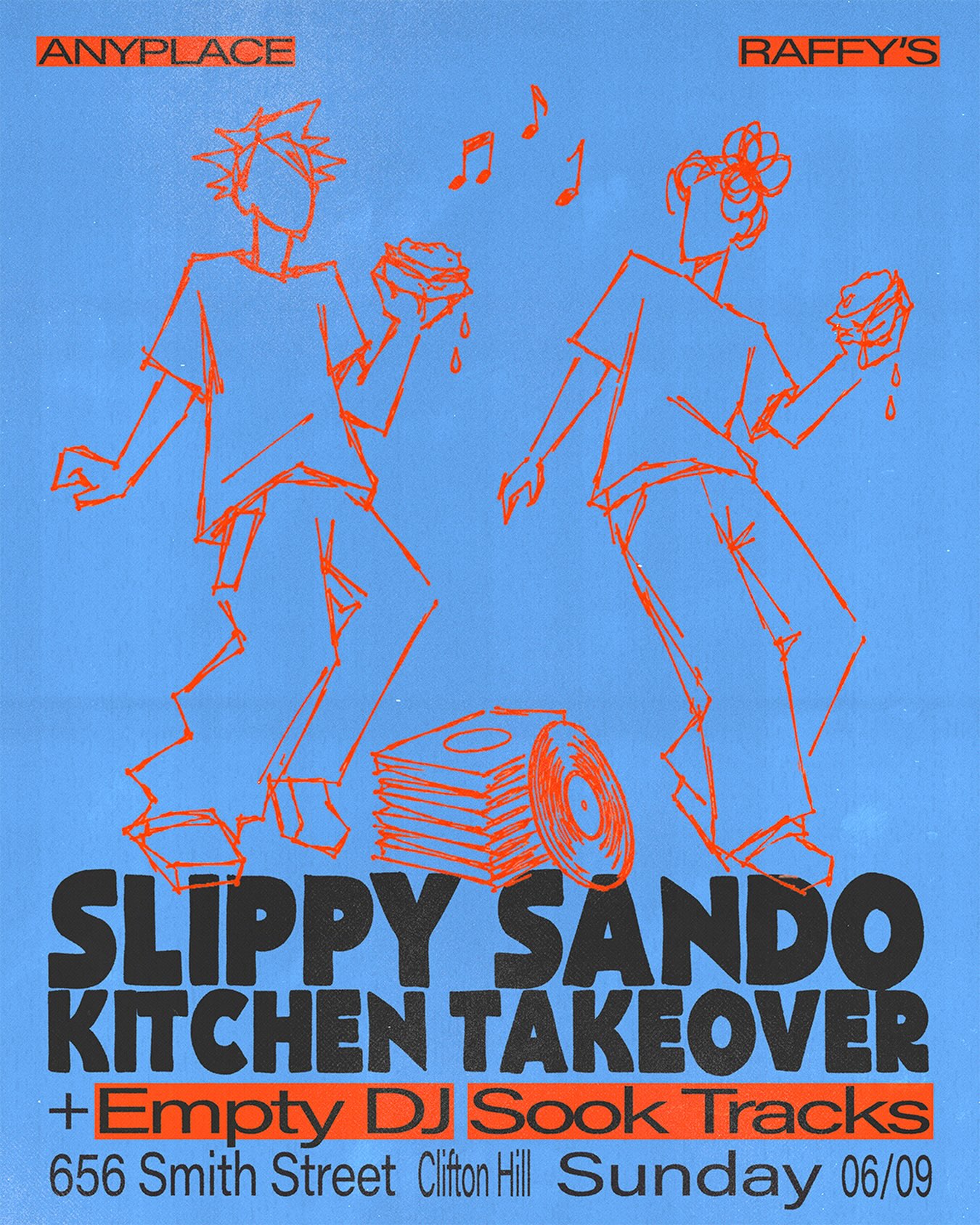 Anyplace Radio pres. Slippy Sando Kitchen Takeover