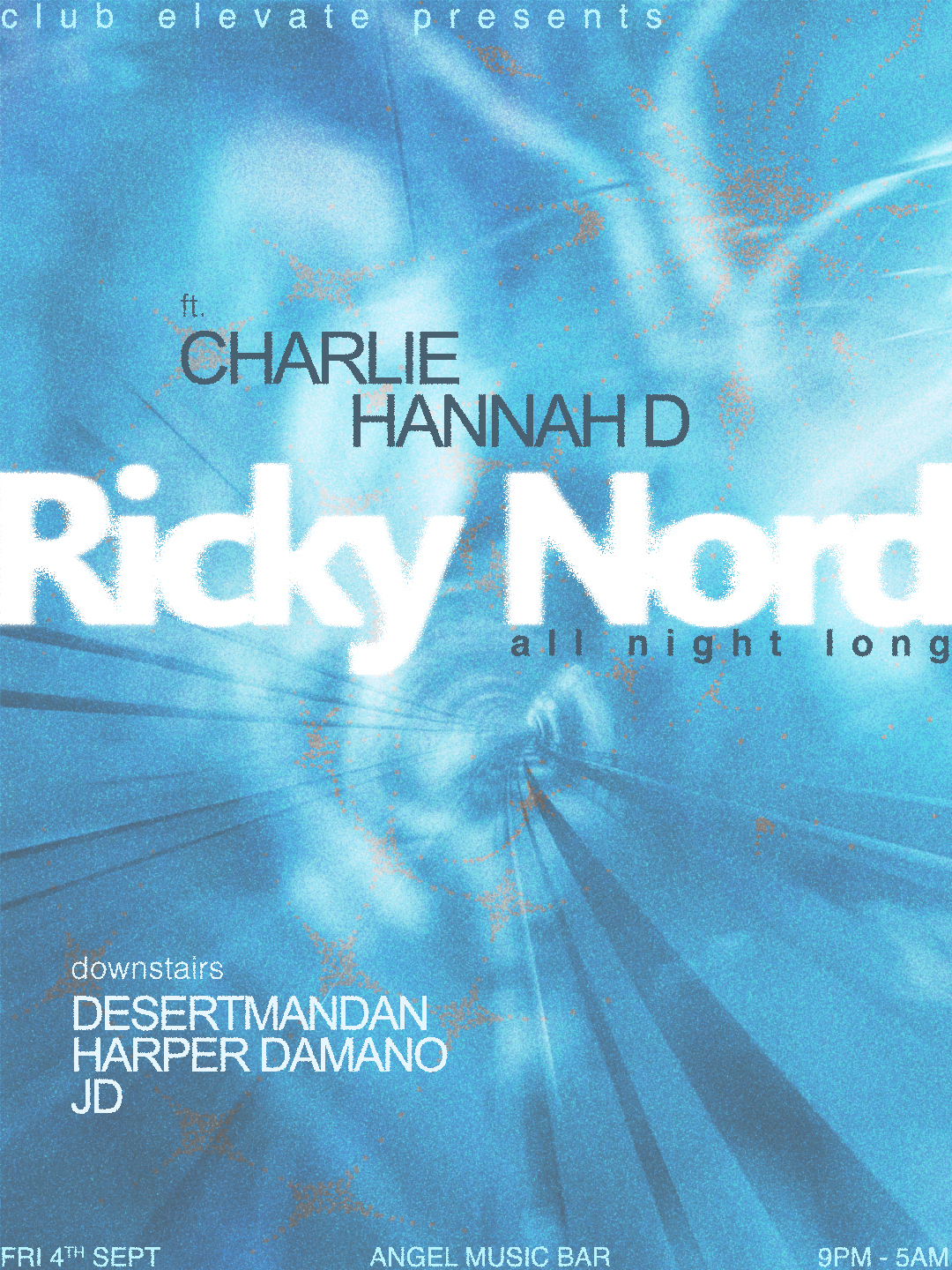 Club Elevate presents: Ricky Nord All Night Long