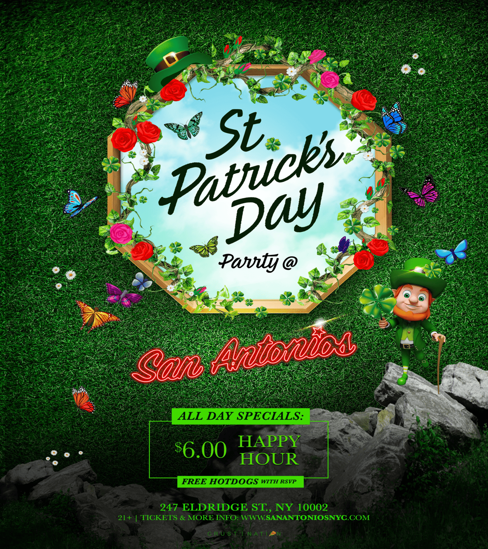 St Patrick's Day After-Party: Latin & Reggaeton