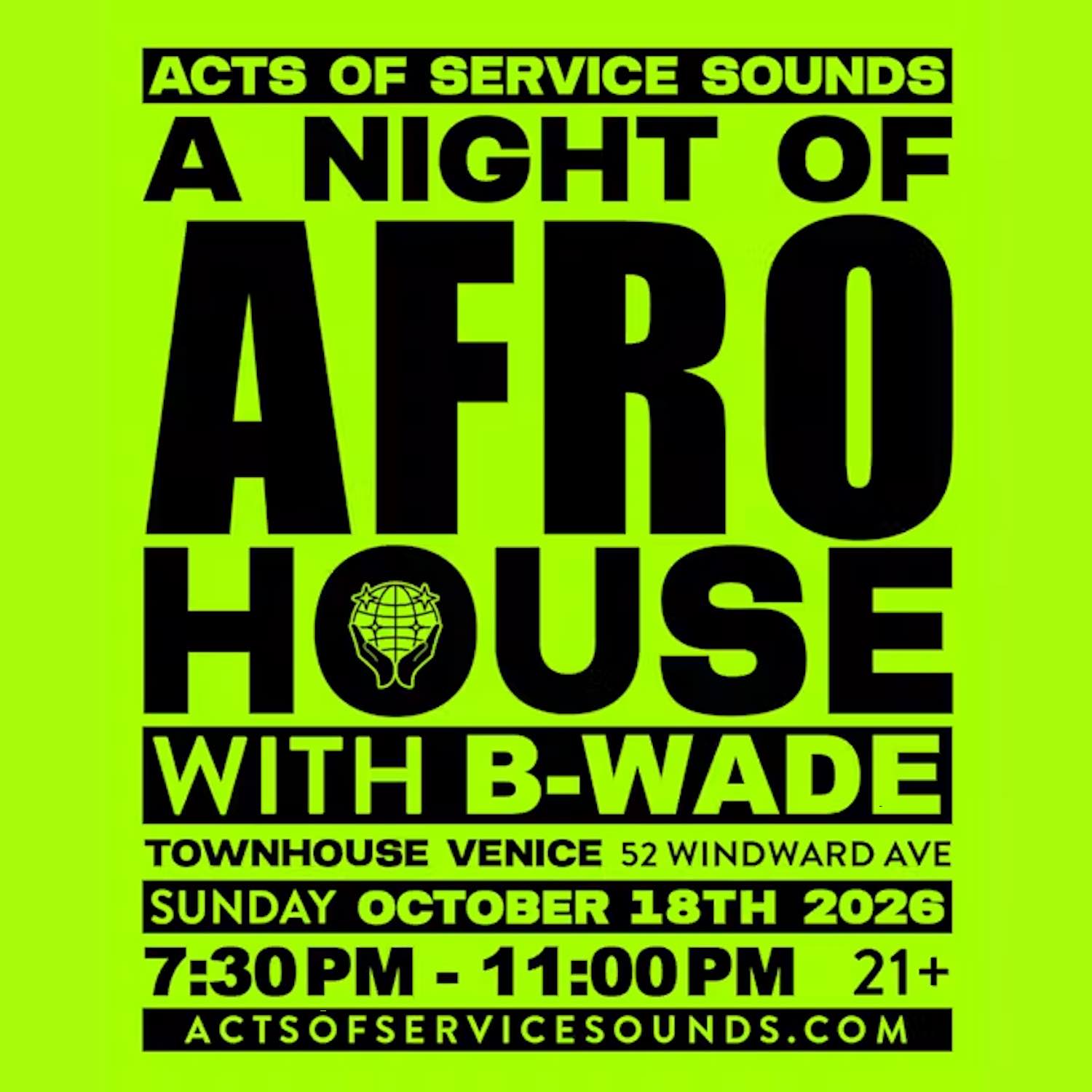 A Night of Afro House with B-Wade
