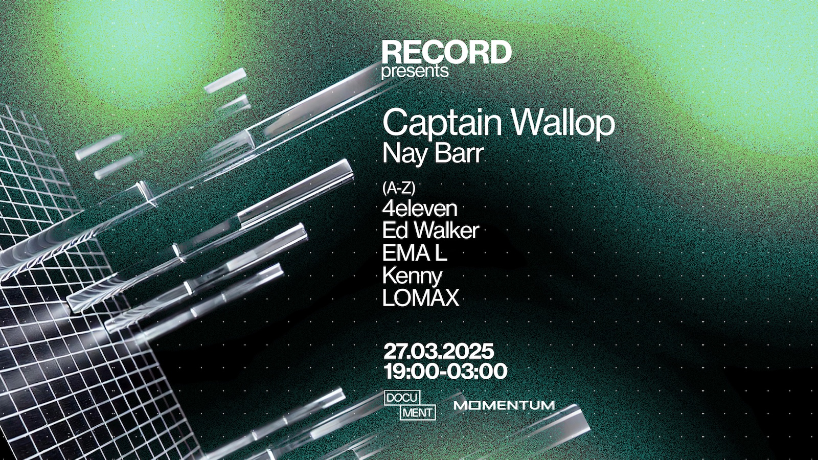 RECORD presents: Captain Wallop, Nay Barr